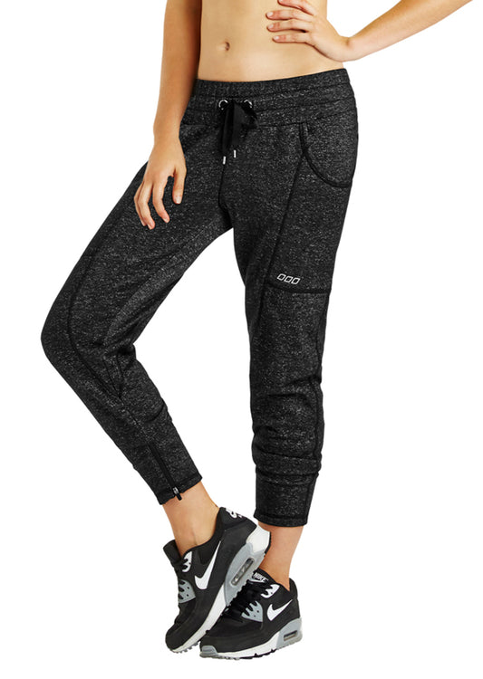 Lorna Jane Arielle Casual 7/8 Pant - Black Marl