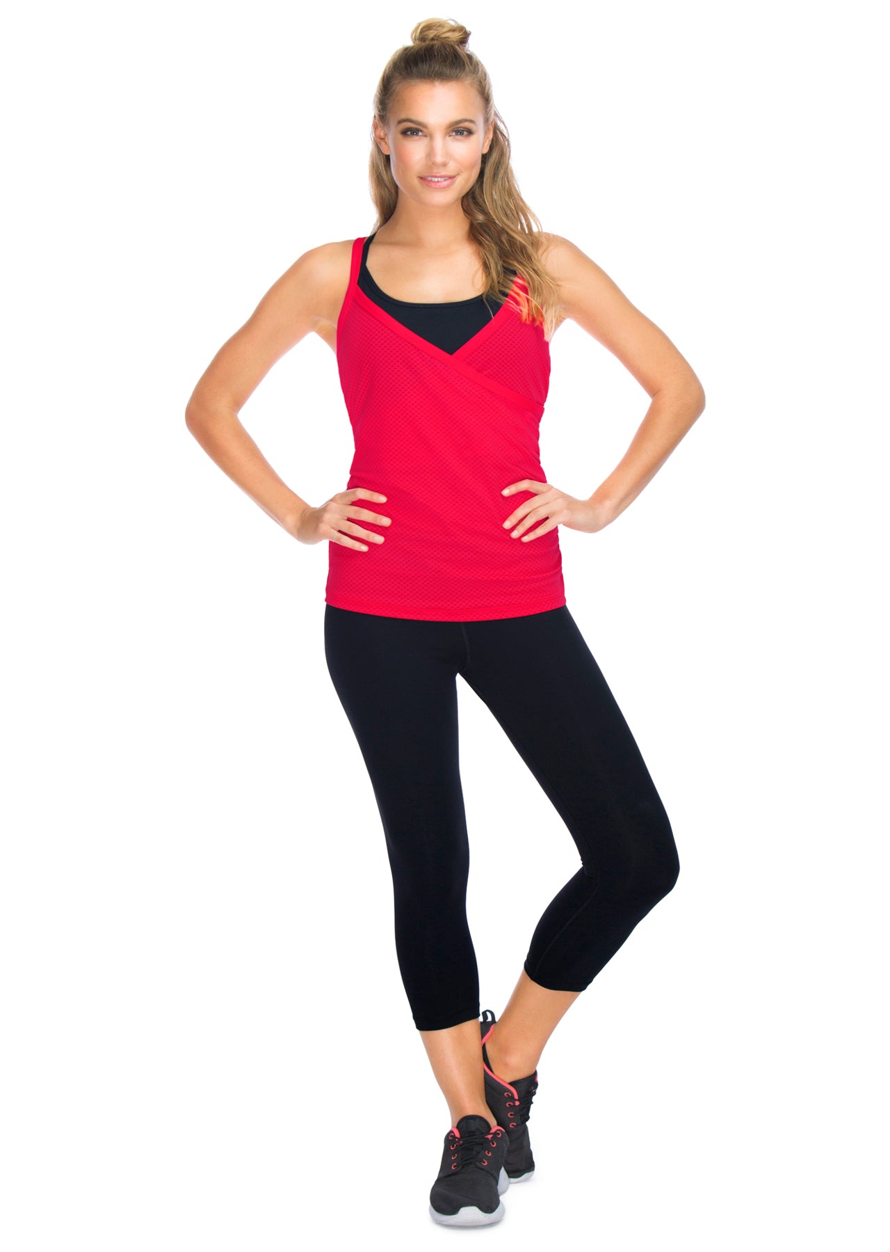 Lorna Jane Ashlee Excel Tank - Cupid Red