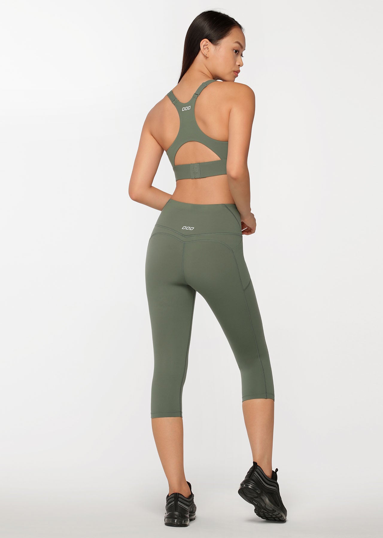 Lorna Jane Asset Sports Bra - Military