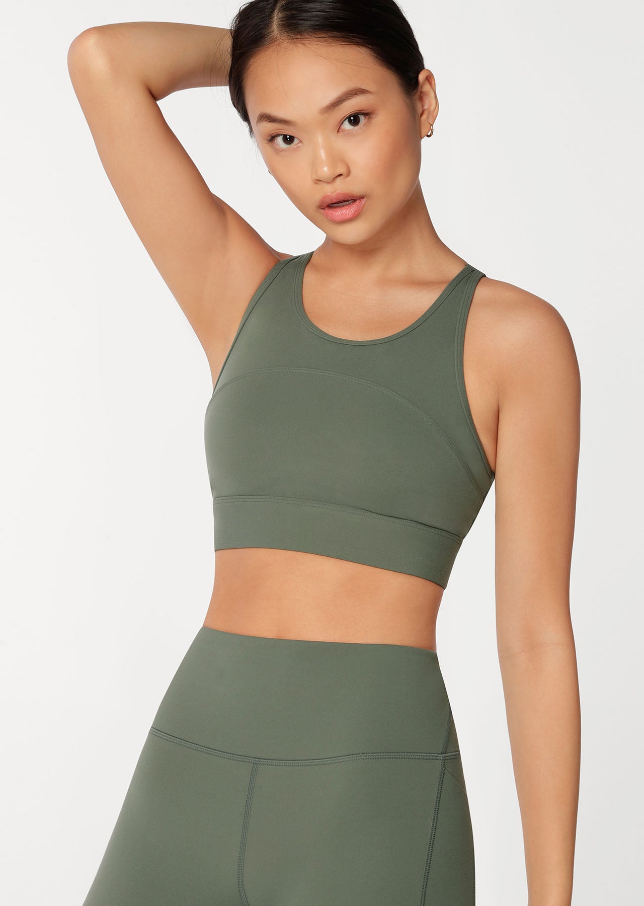 Lorna Jane Asset Sports Bra - Military