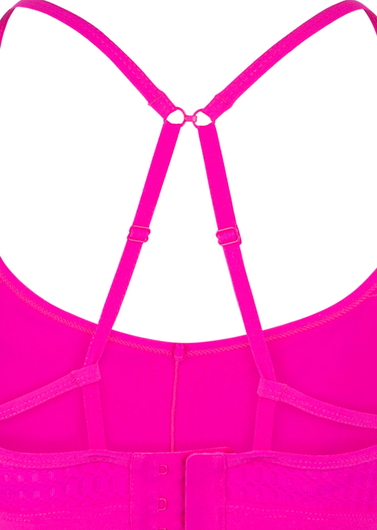 Lorna Jane Asteroid Sports Bra - Neon Pink