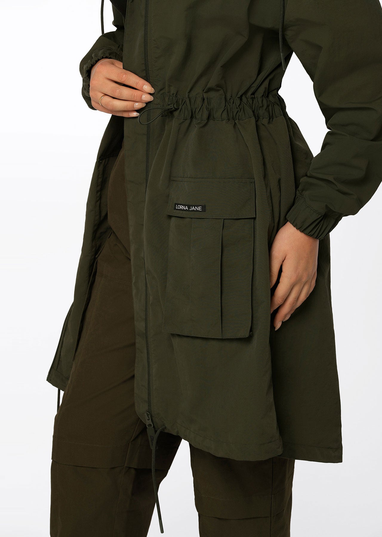 Lorna Jane Athleisure Anorak - Luxury Green