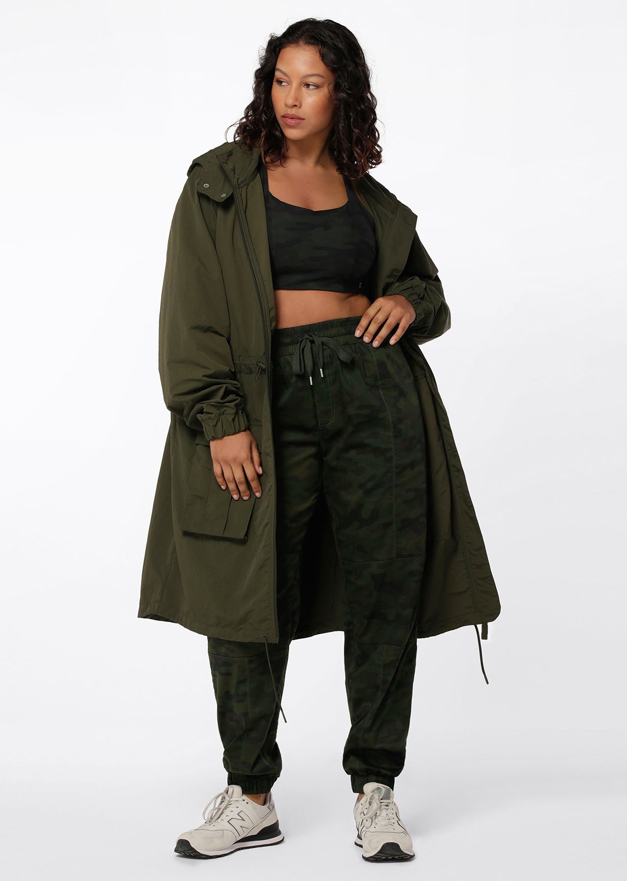 Lorna Jane Athleisure Anorak - Luxury Green