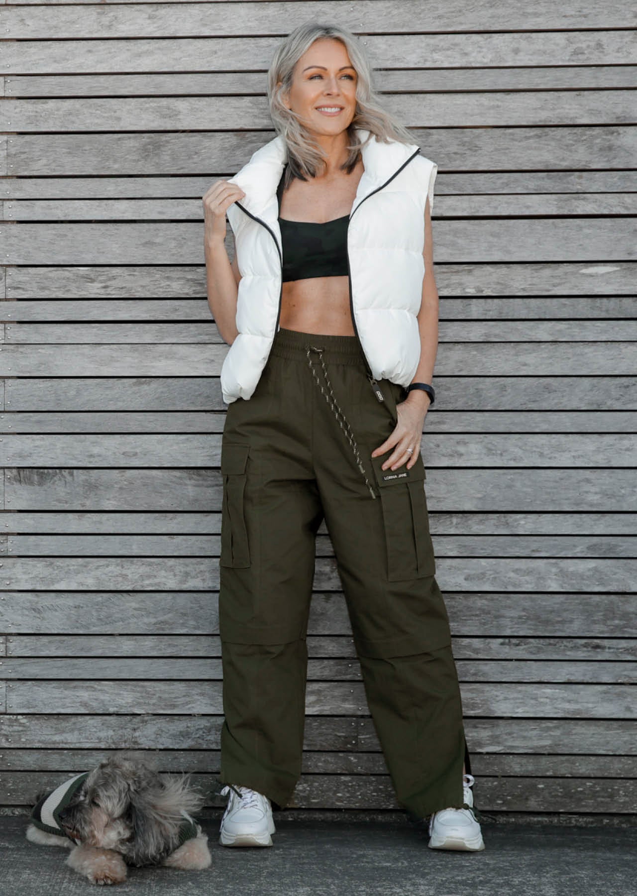 Lorna Jane Athleisure Cargo Pant - Luxury Green