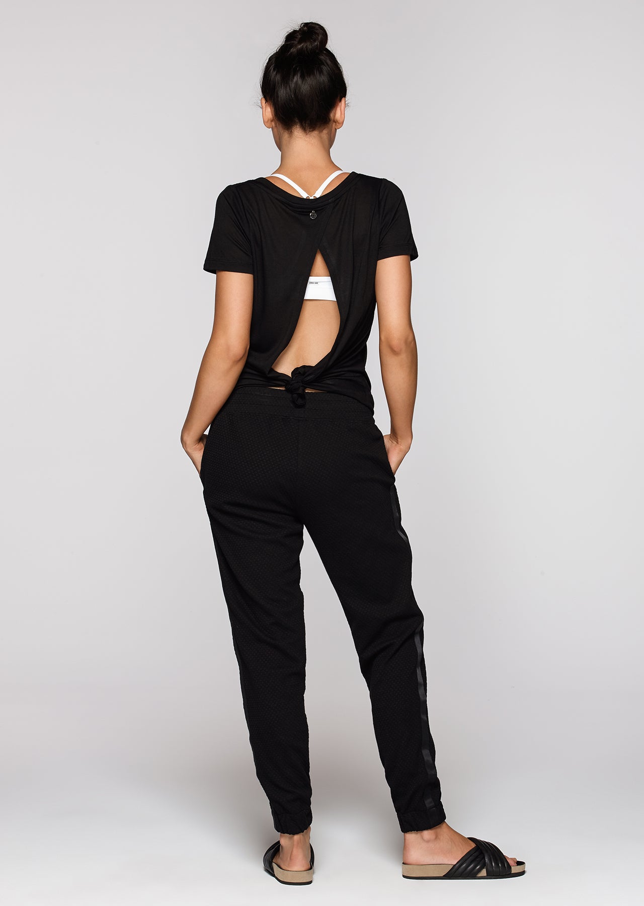 Lorna Jane Athleisure F/L Pant - Black