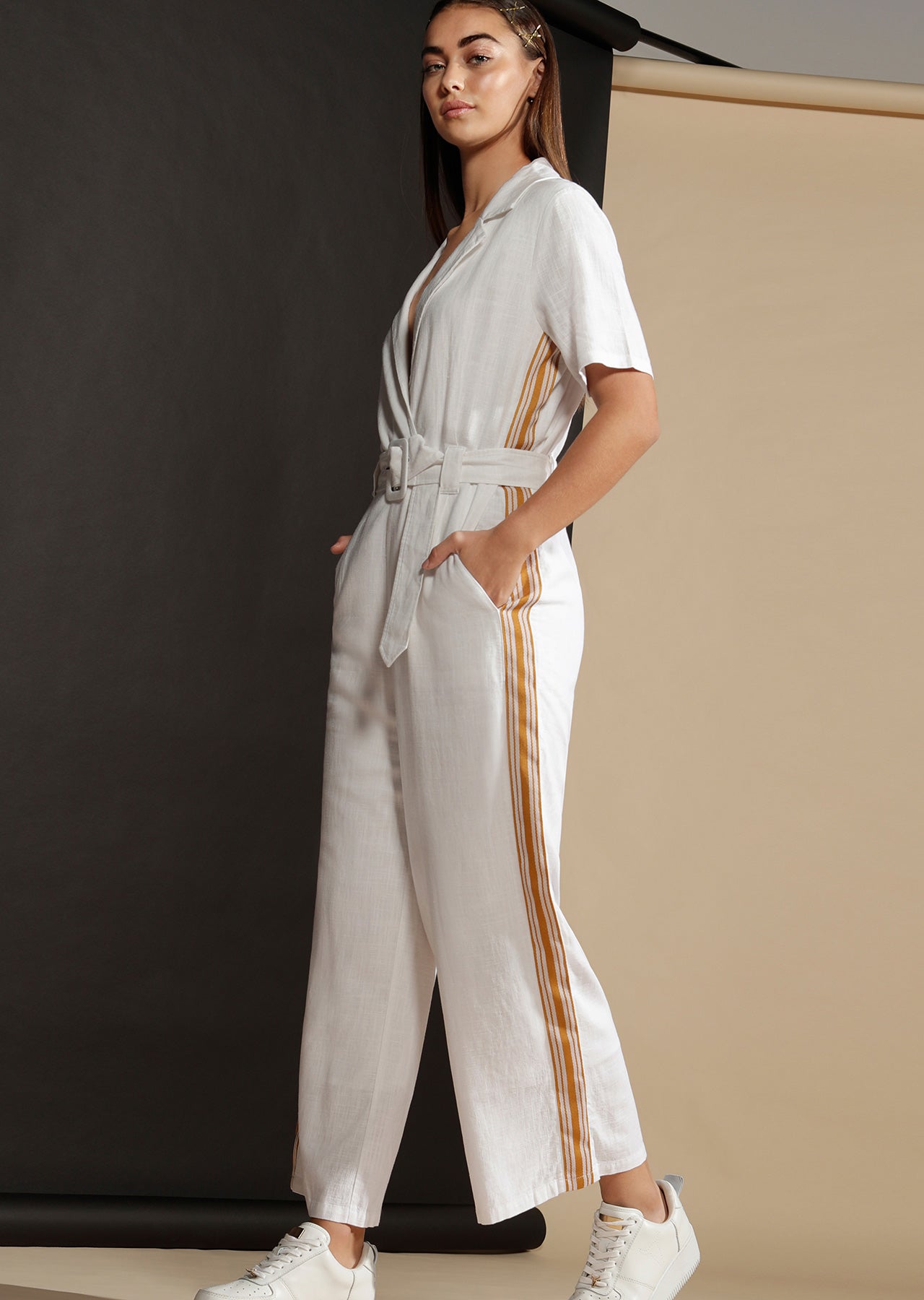 Lorna Jane Athleisure Jumpsuit - White