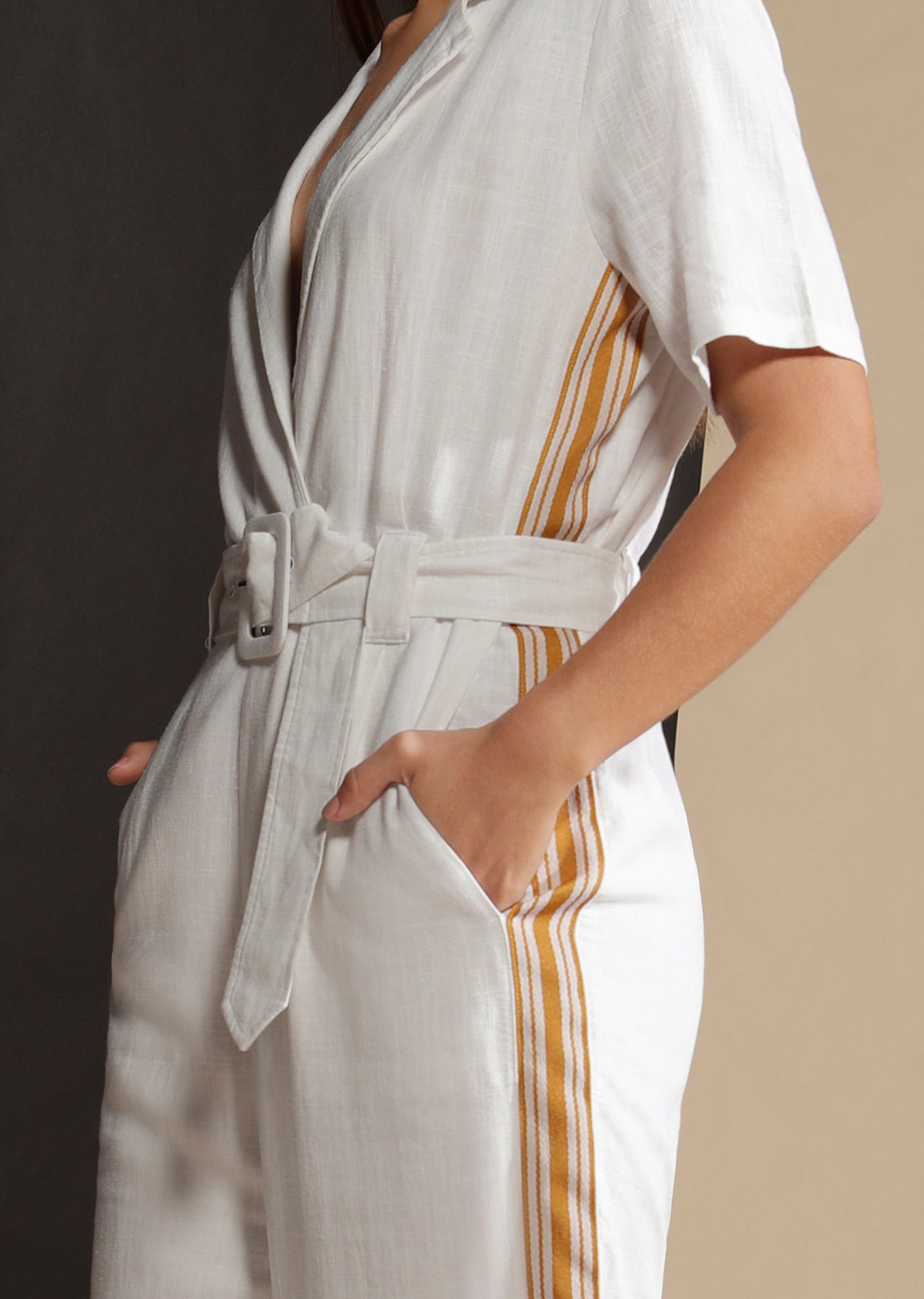 Lorna Jane Athleisure Jumpsuit - White