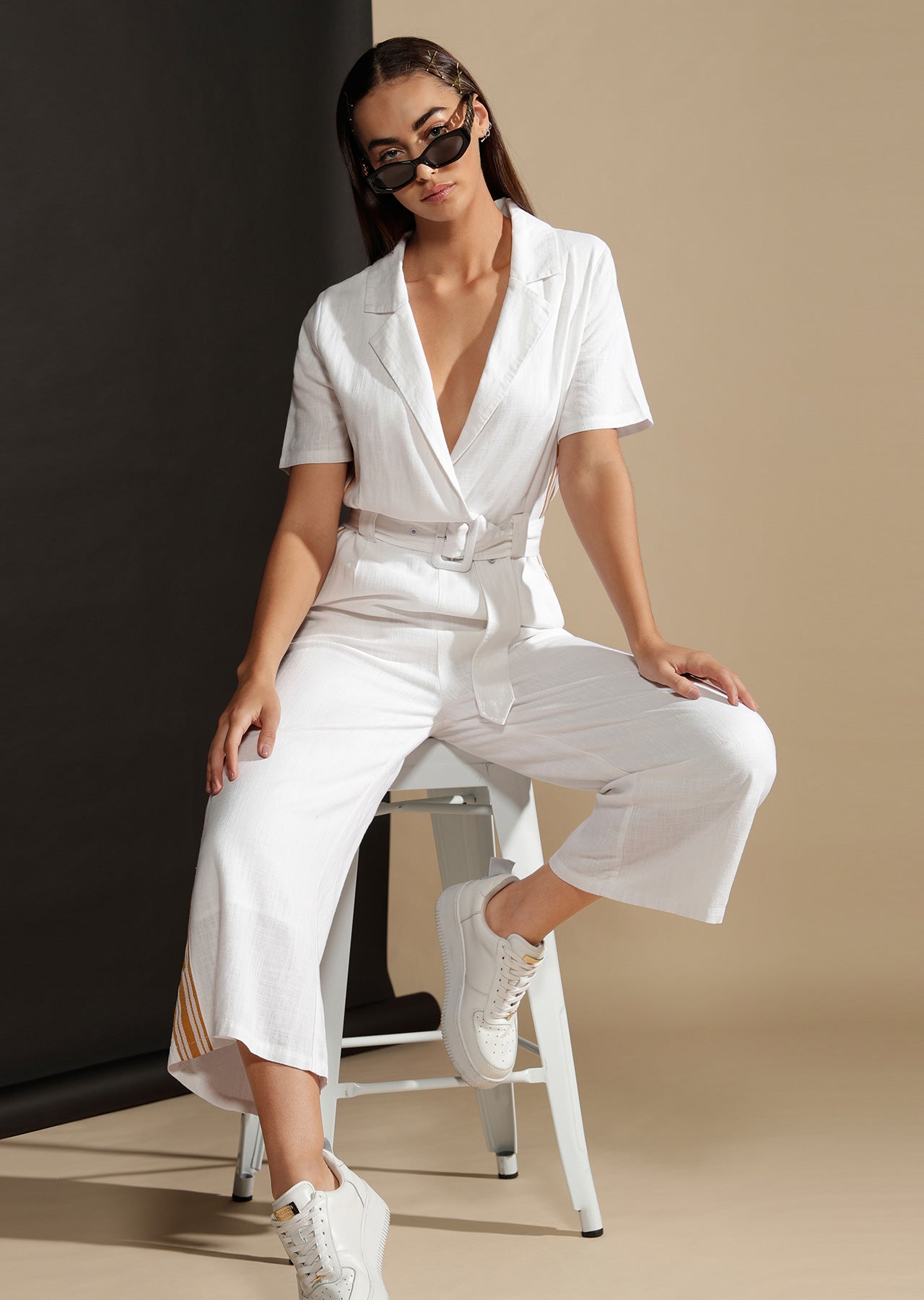 Lorna Jane Athleisure Jumpsuit - White