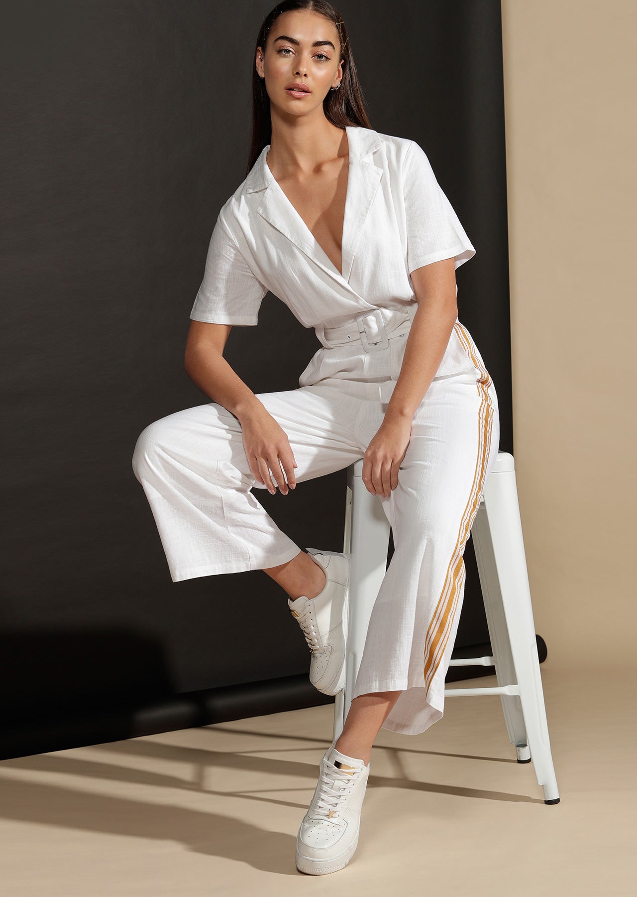 Lorna Jane Athleisure Jumpsuit - White