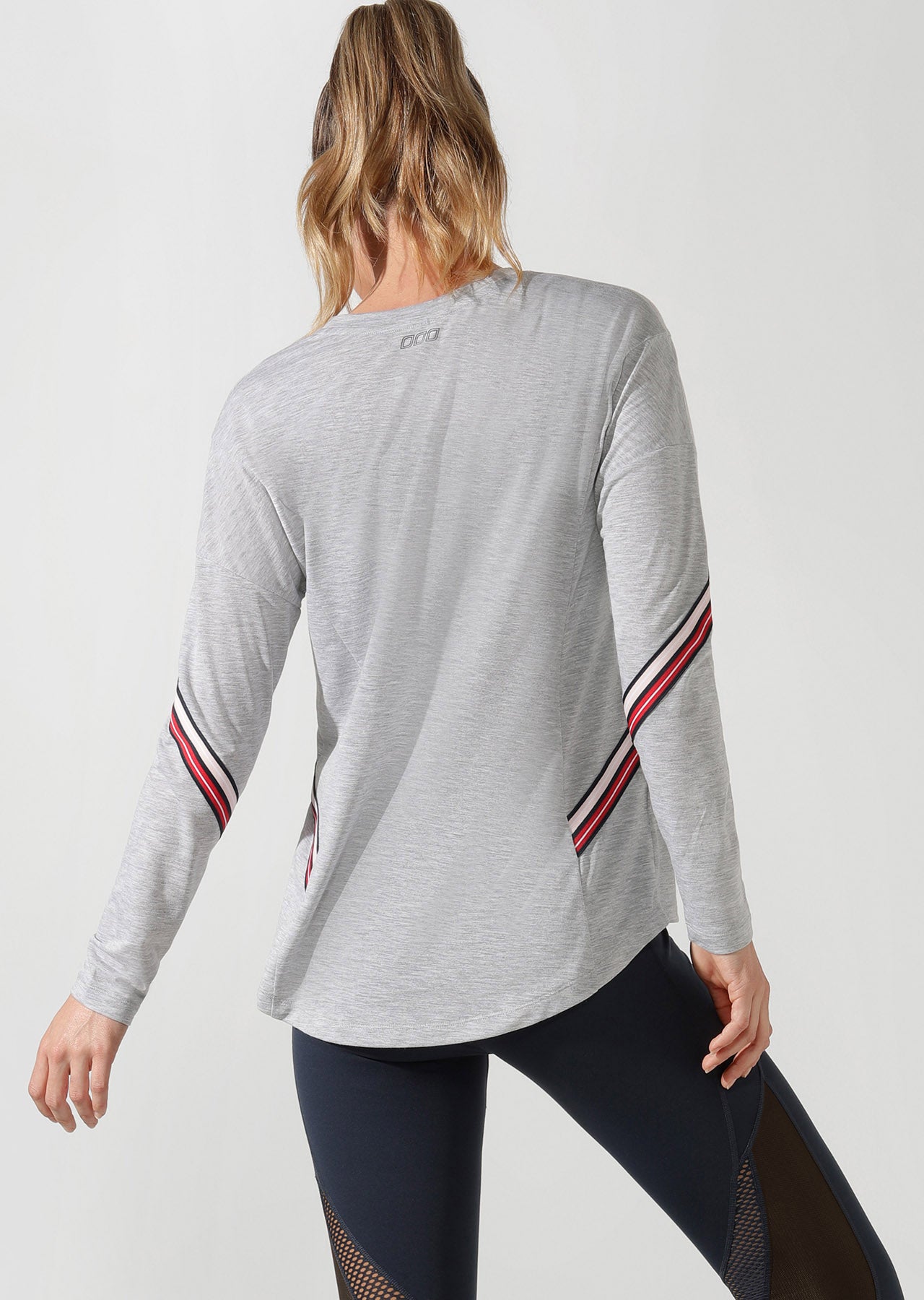 Lorna Jane Athleisure Long Sleeve Top - Grey Marl