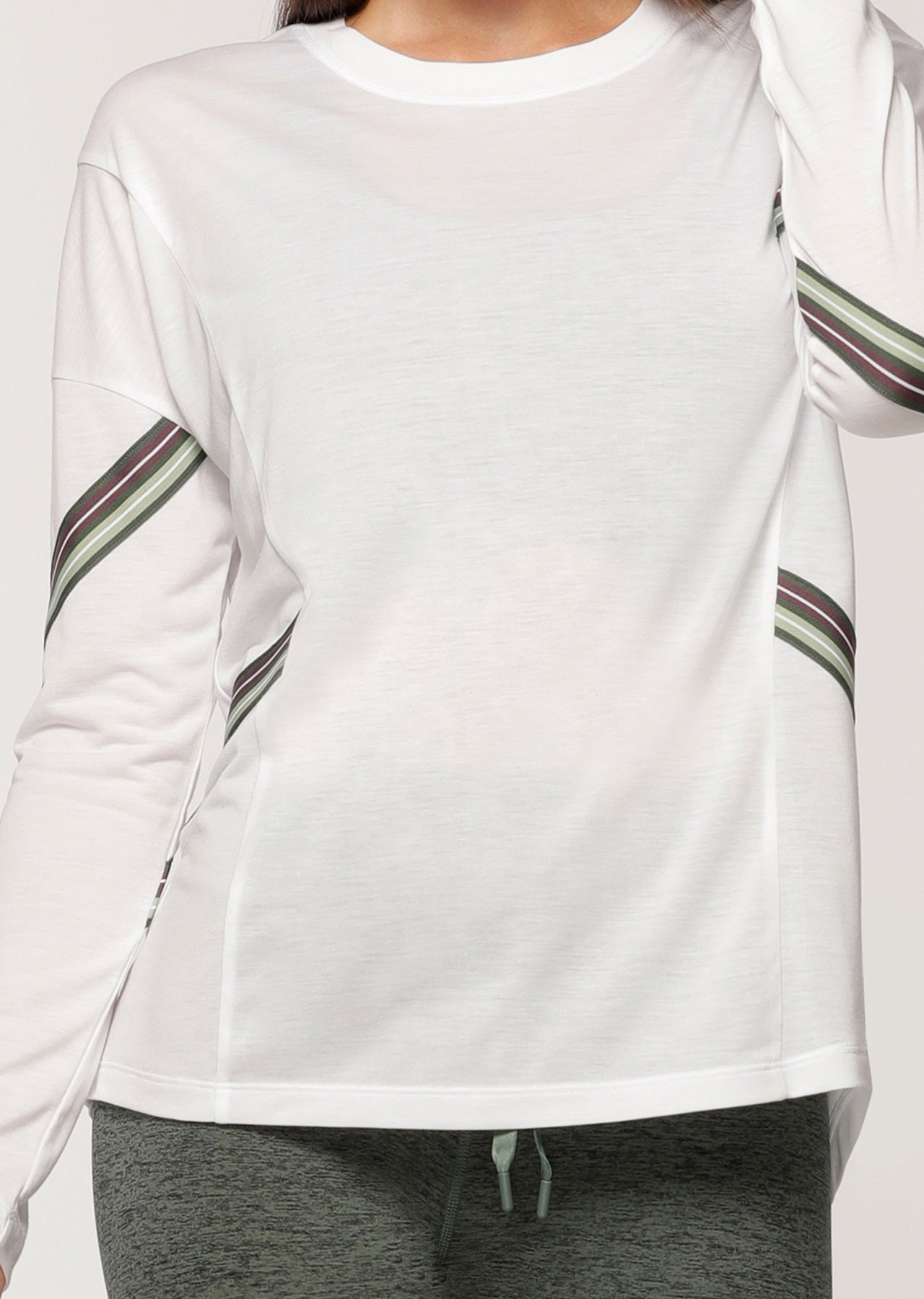 Lorna Jane Athleisure Long Sleeve Top - White