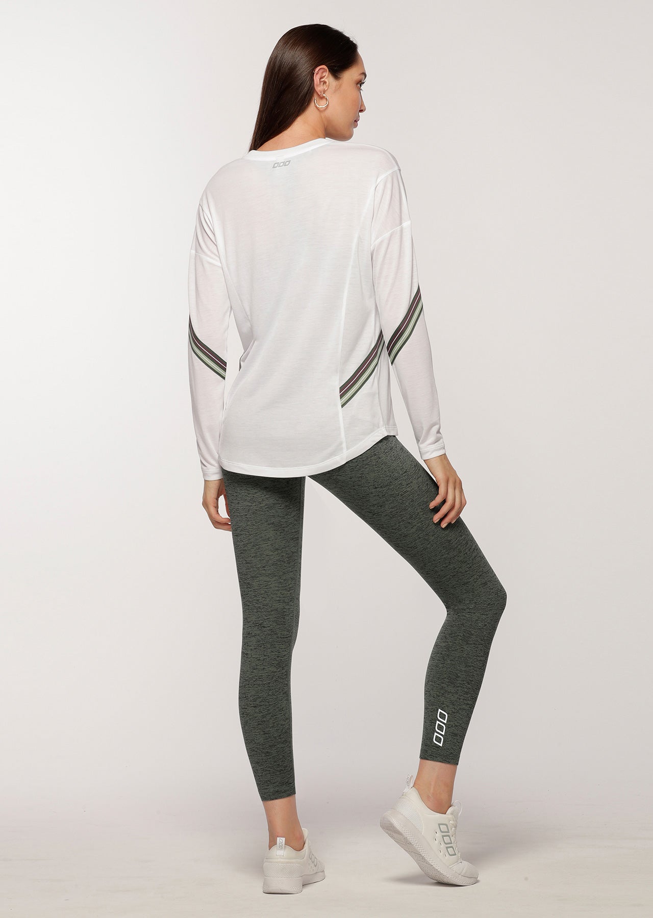 Lorna Jane Athleisure Long Sleeve Top - White