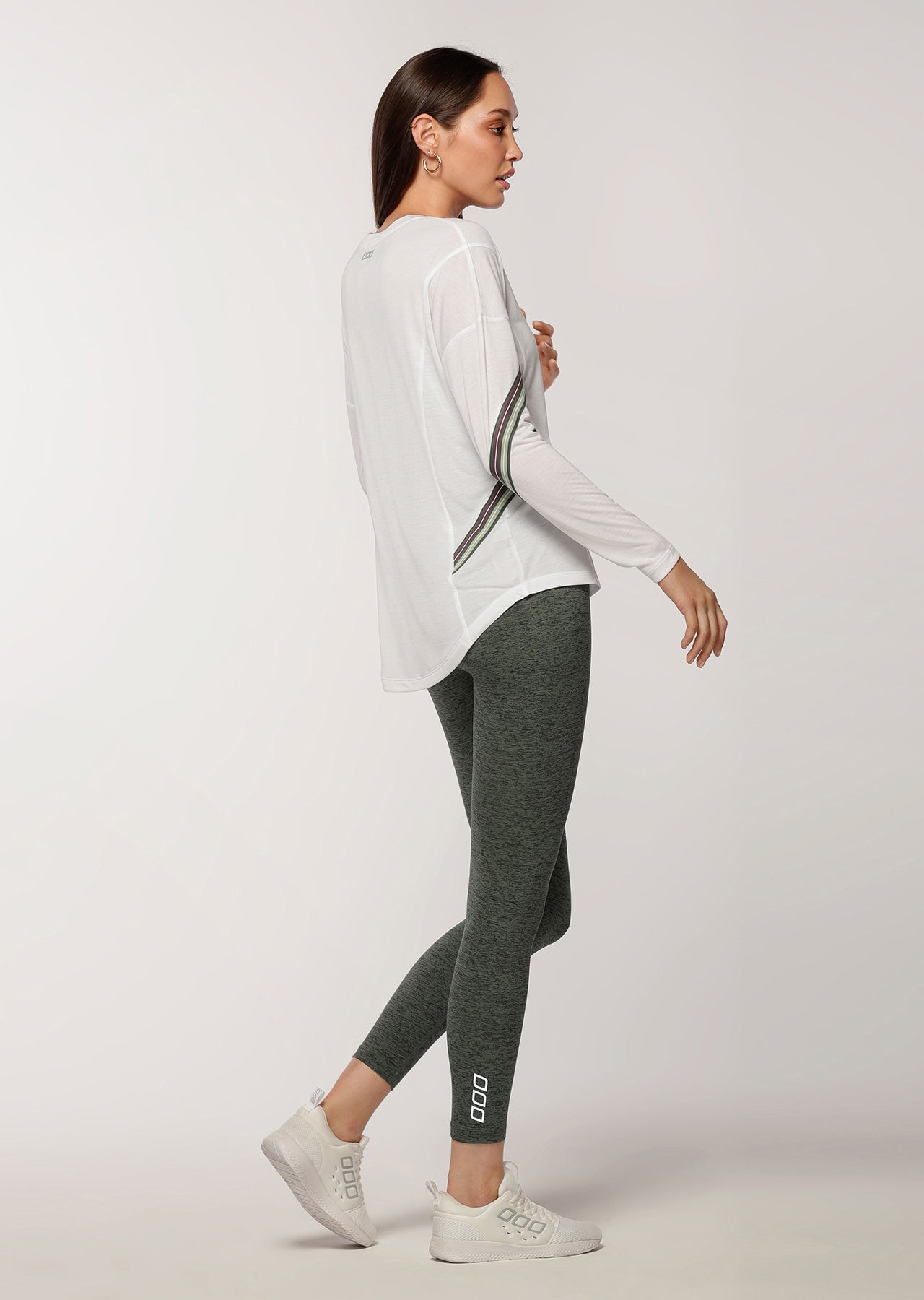 Lorna Jane Athleisure Long Sleeve Top - White