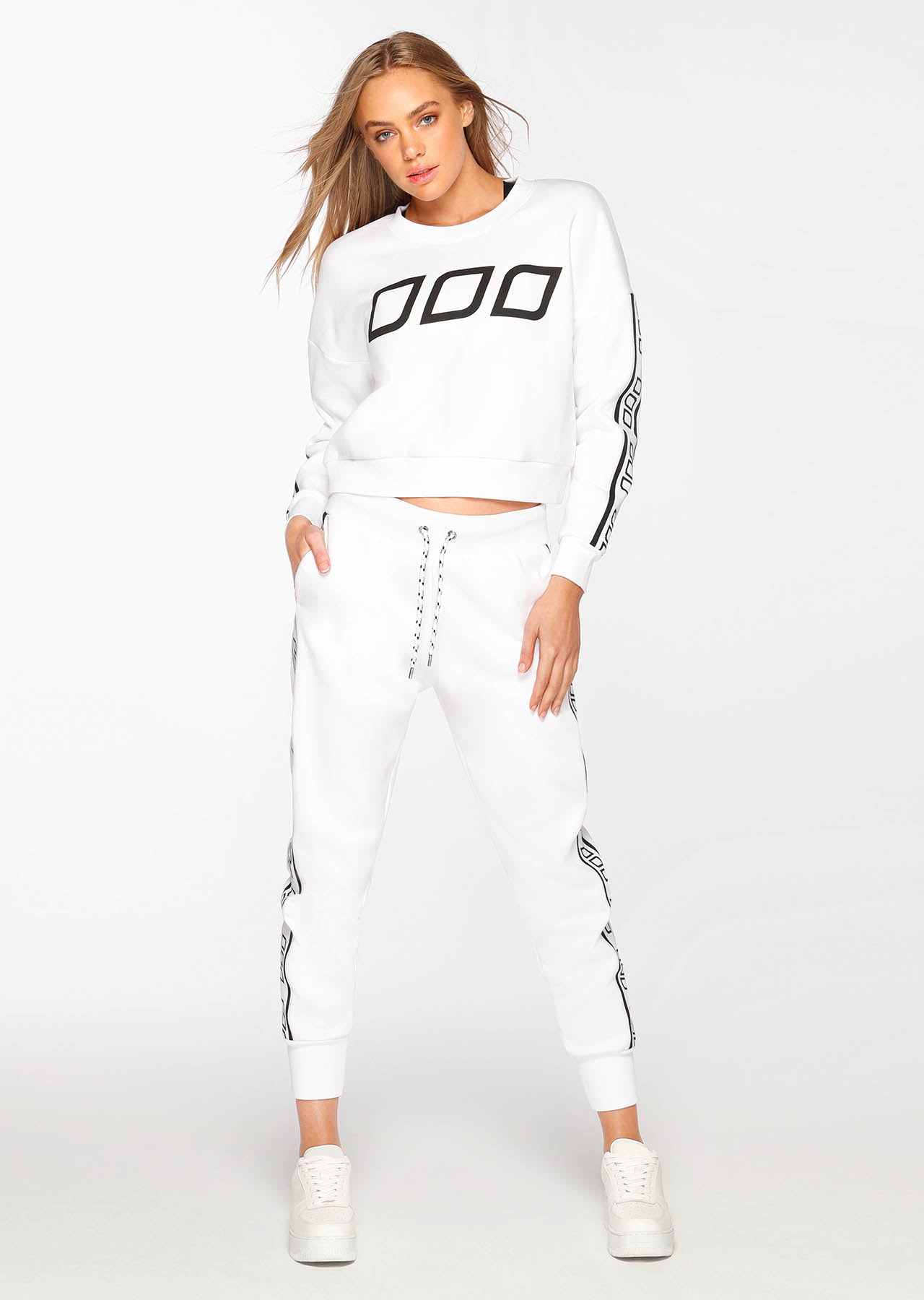 Lorna Jane Athleisure Sweat - White