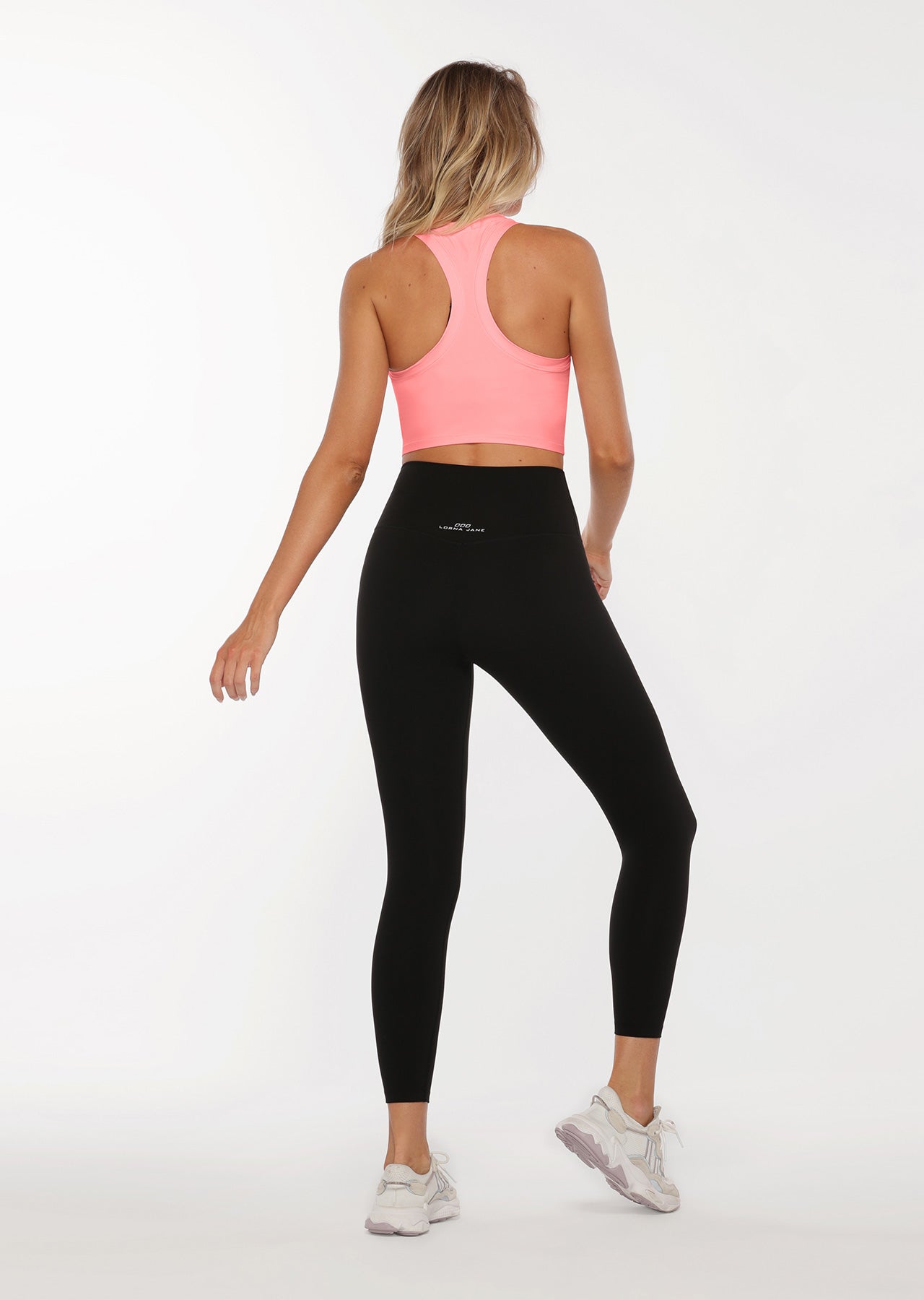 Lorna Jane Athletic Active Cropped Tank - Tutu Pink