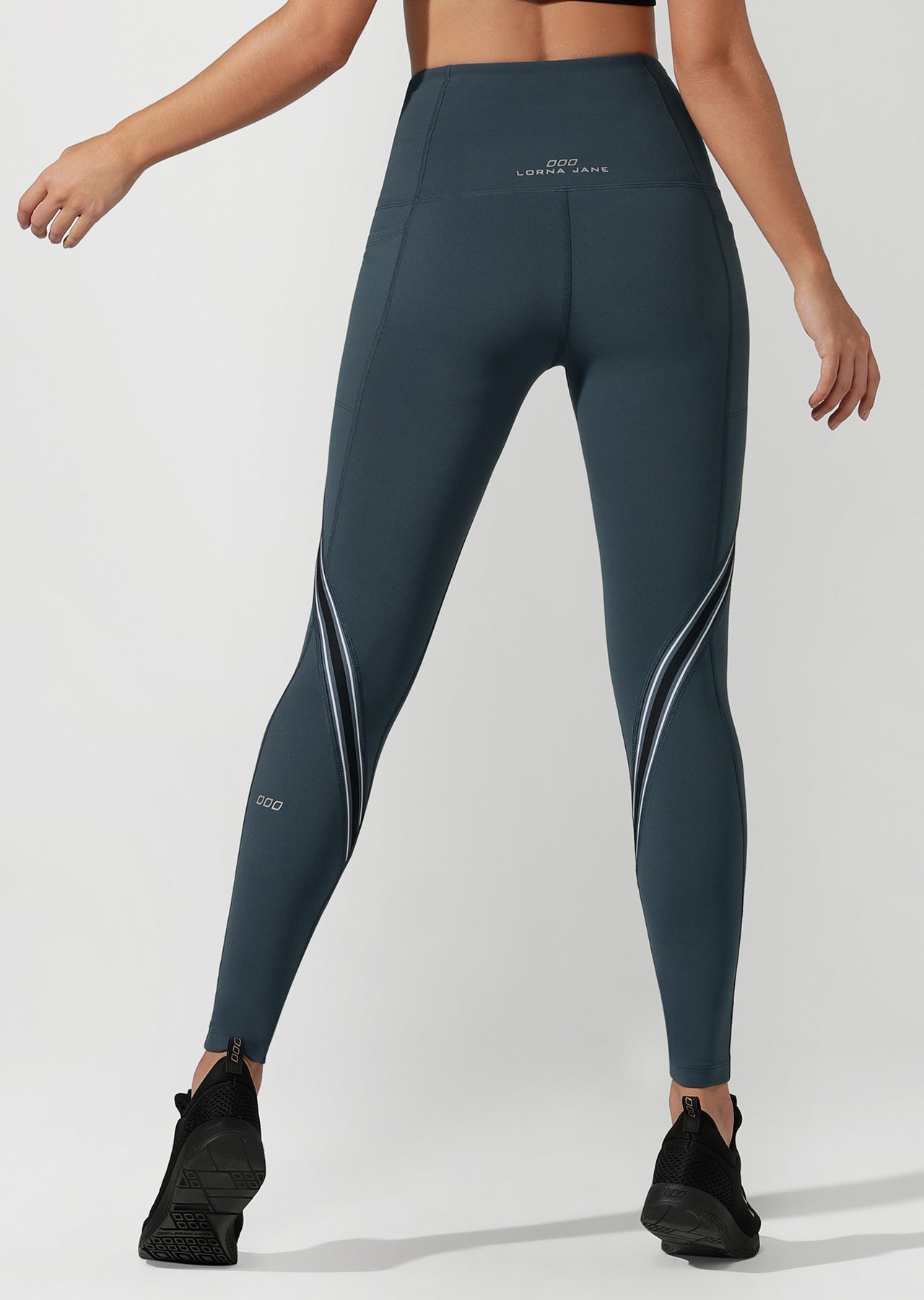 Lorna Jane Athletic Core Full Length Tight - Pale Indigo