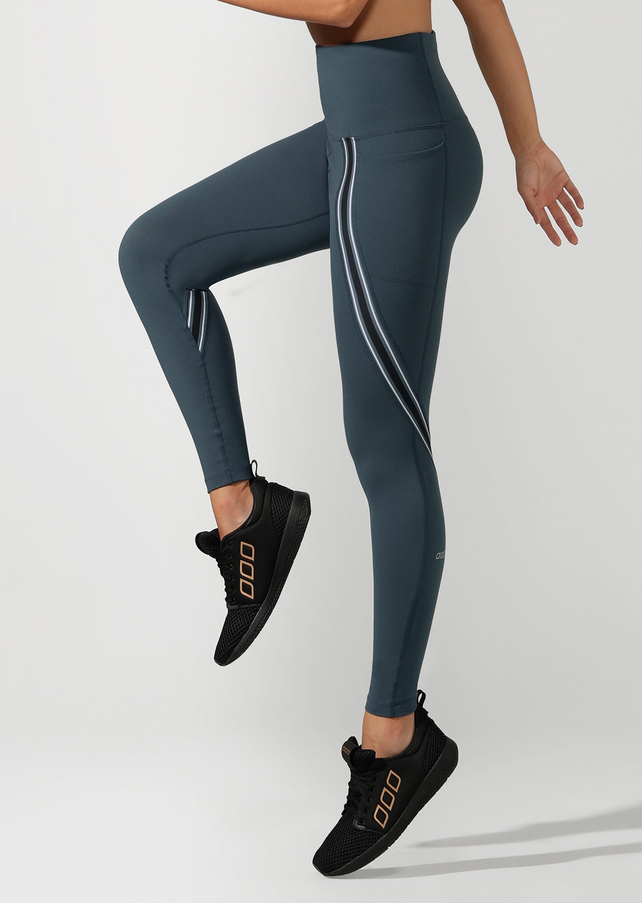 Lorna Jane Athletic Core Full Length Tight - Pale Indigo