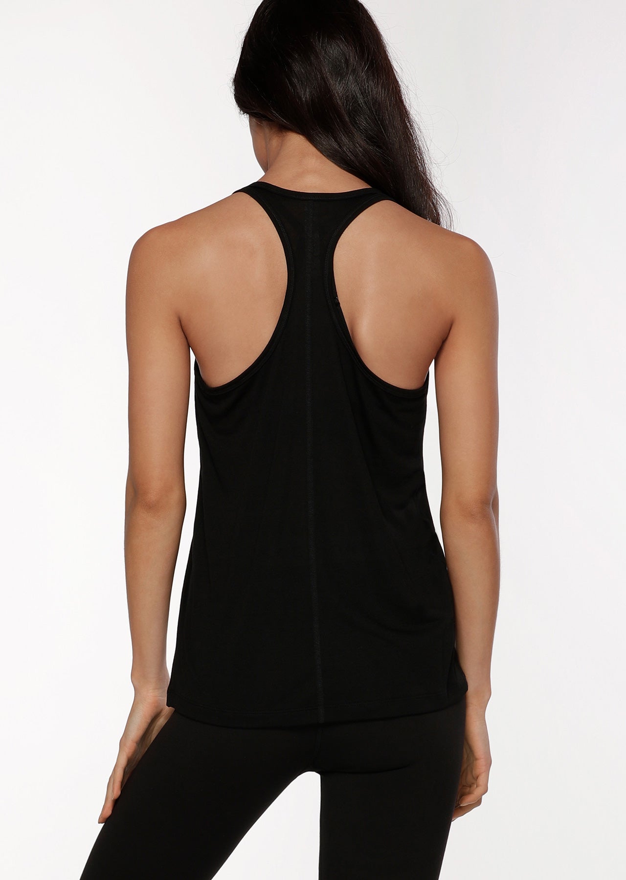 Lorna Jane Athletic Slouchy Gym Tank - Black