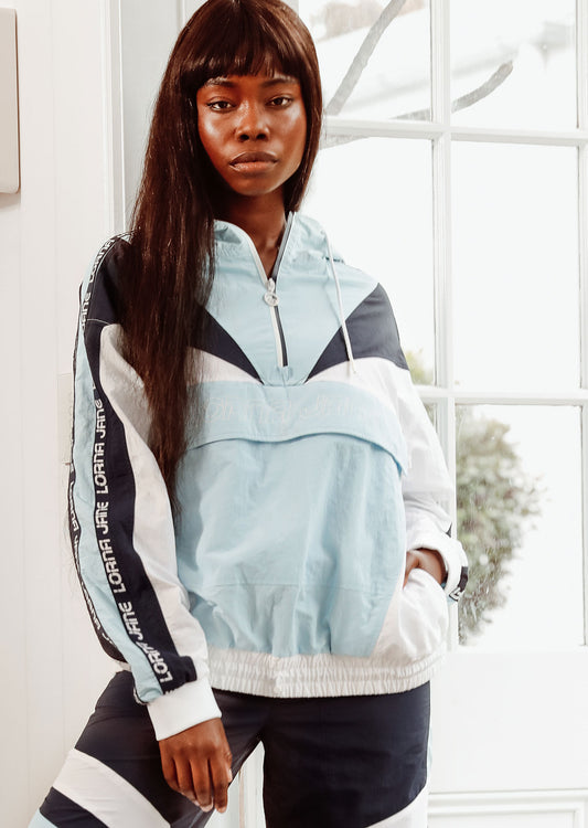 Lorna Jane Attitude Track Jumper - Blue Sky Multi