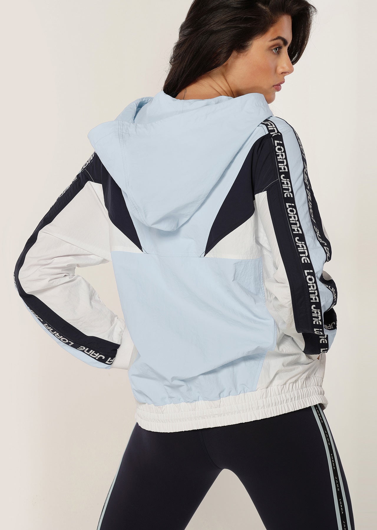 Lorna Jane Attitude Track Jumper - Blue Sky Multi