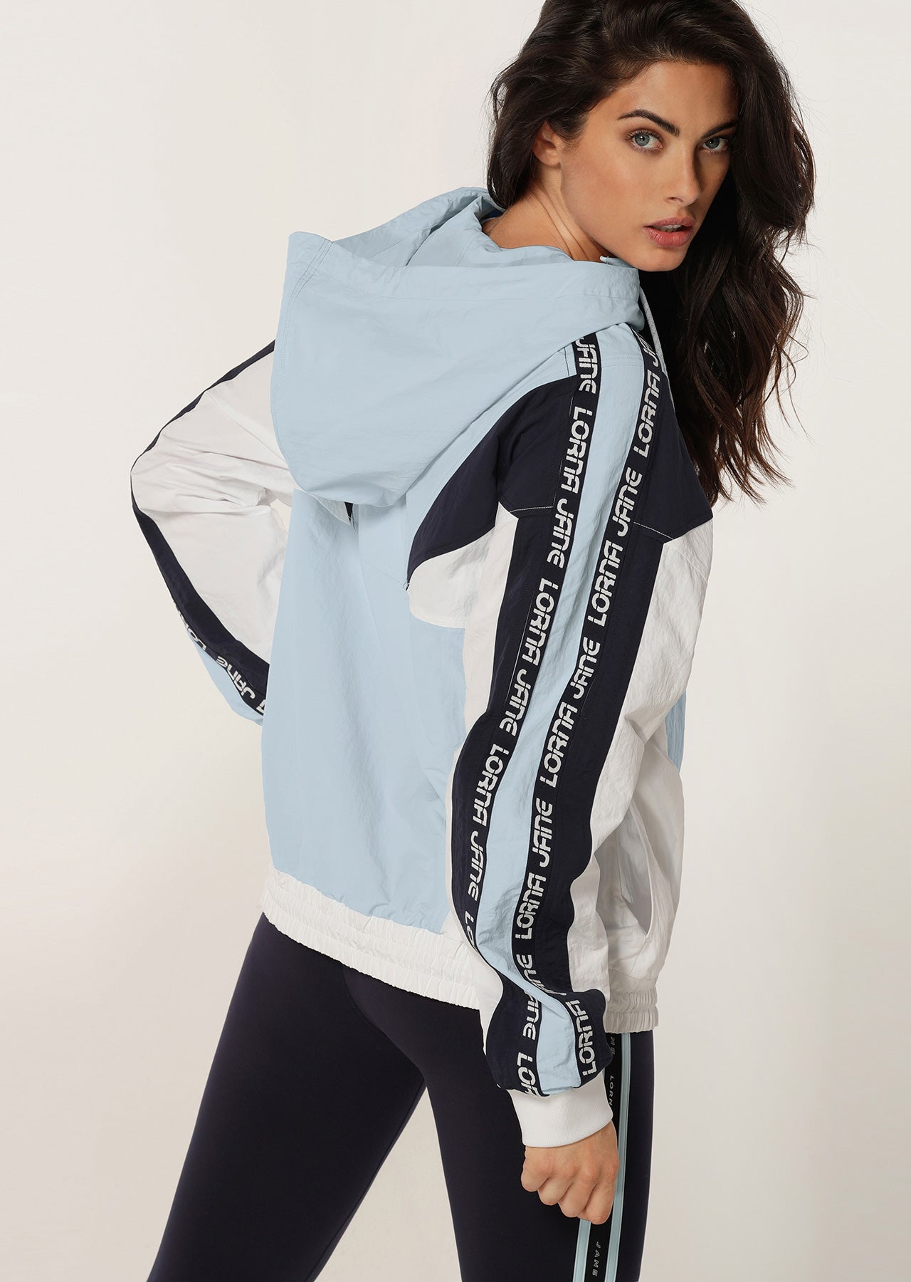 Lorna Jane Attitude Track Jumper - Blue Sky Multi