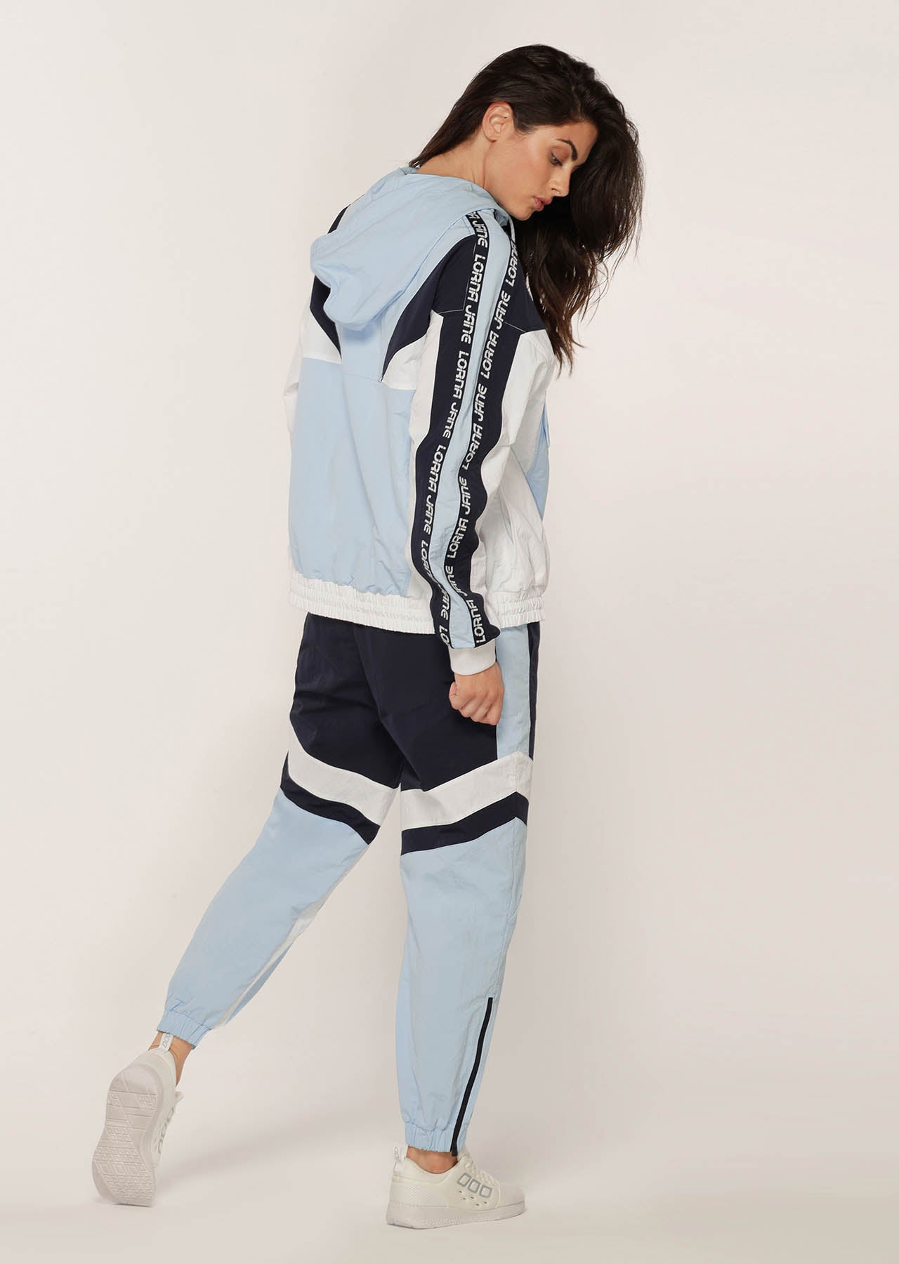 Lorna Jane Attitude Track Jumper - Blue Sky Multi