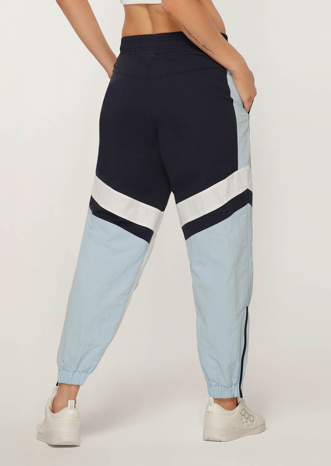 Lorna Jane Attitude Track Pant - Blue Sky Multi