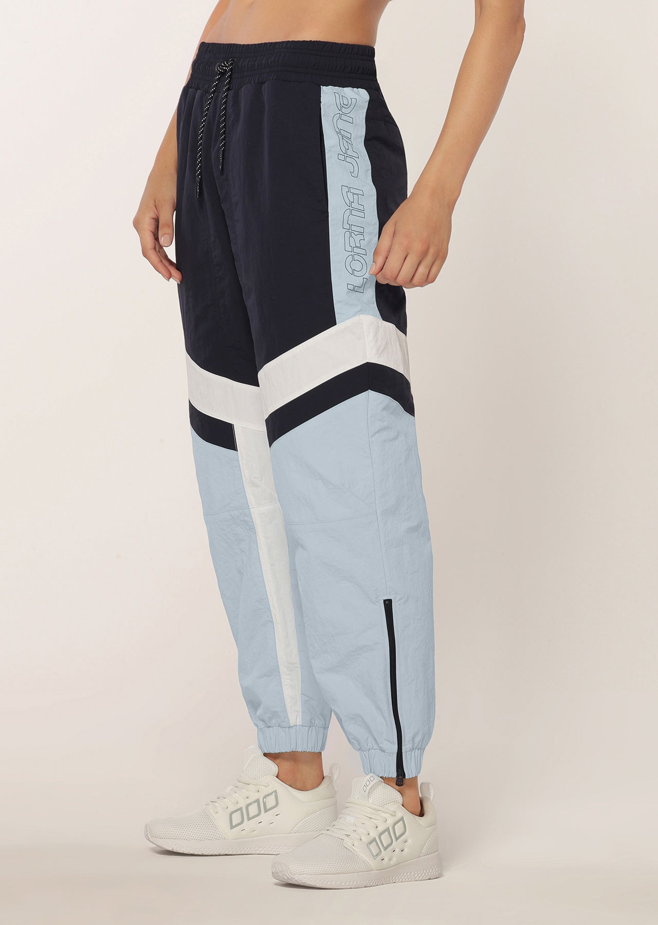 Lorna Jane Attitude Track Pant - Blue Sky Multi