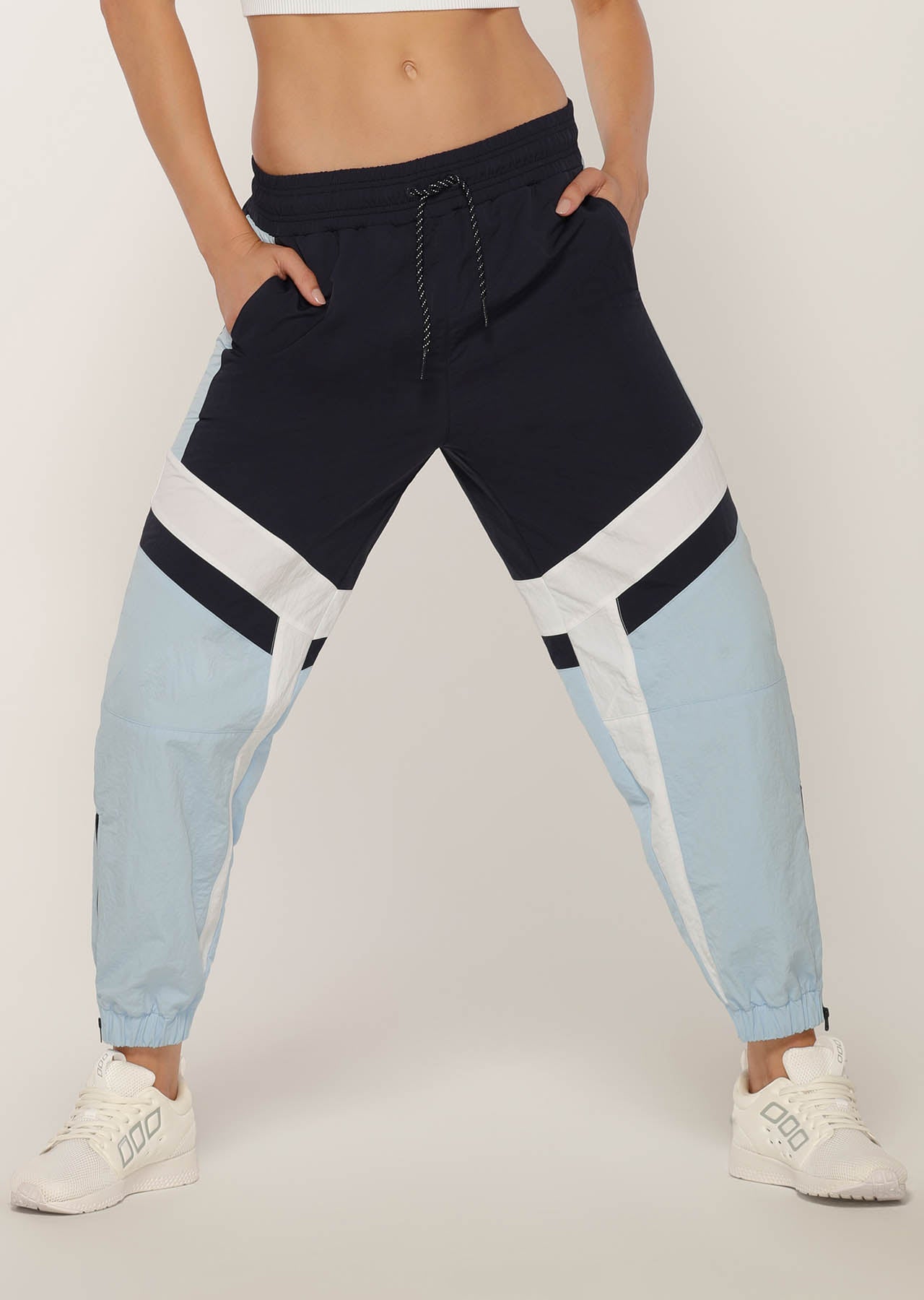 Lorna Jane Attitude Track Pant - Blue Sky Multi