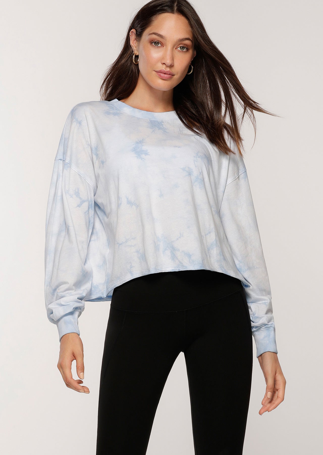 Lorna Jane Aura Tie Dye Long Sleeve Top - Tie Dye