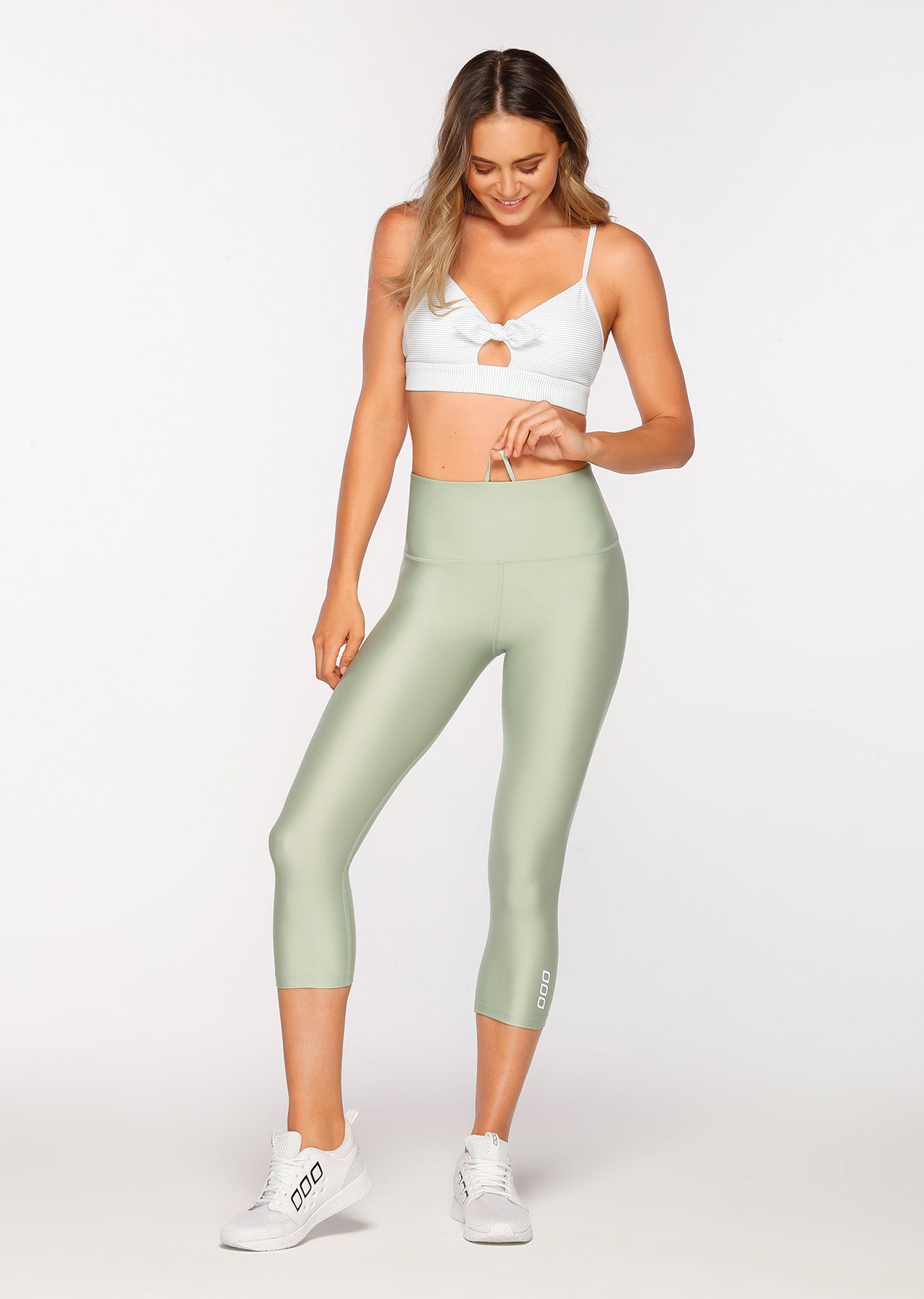 Lorna Jane Awaken Core 7/8 Tight - Wild Mint Marl