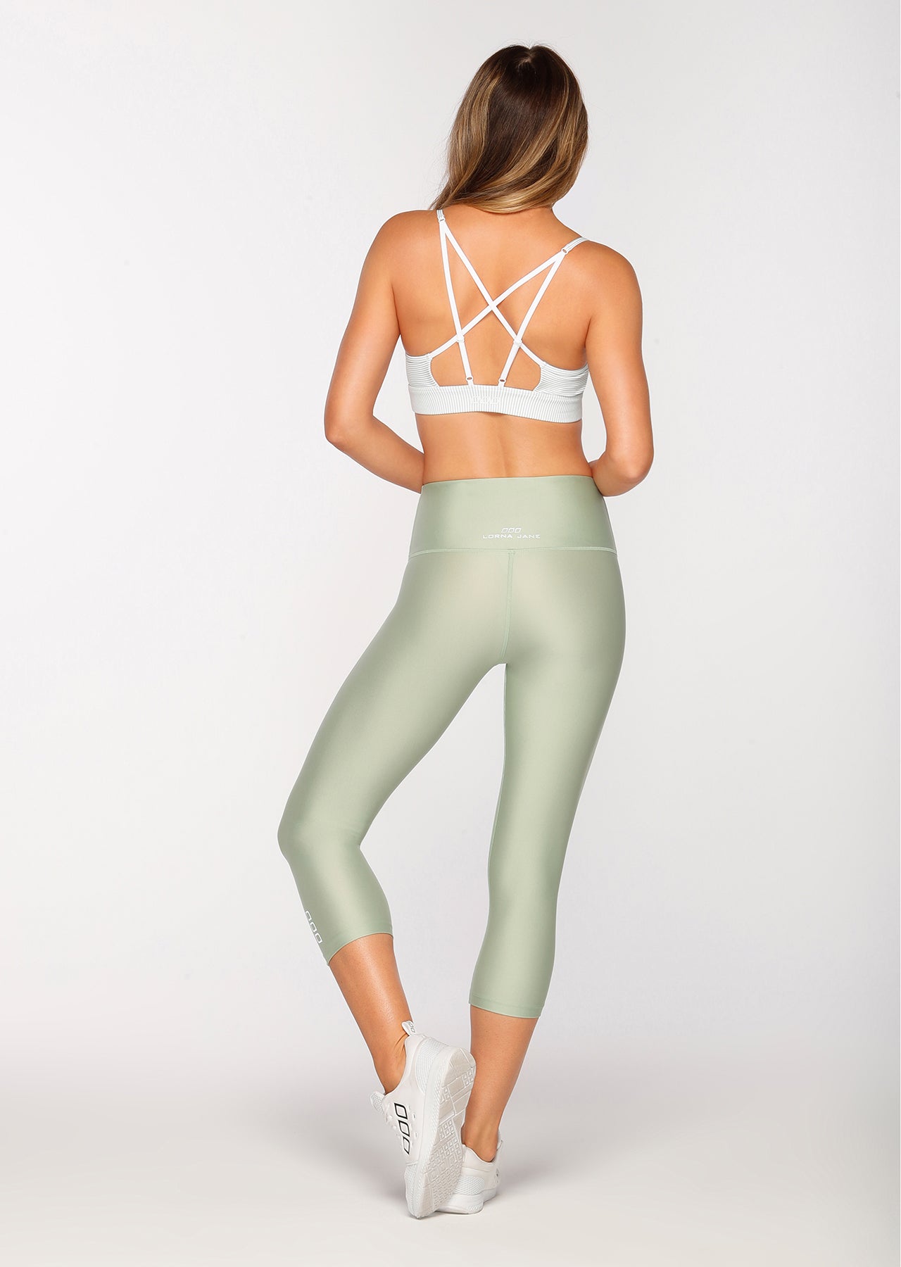 Lorna Jane Awaken Core 7/8 Tight - Wild Mint Marl