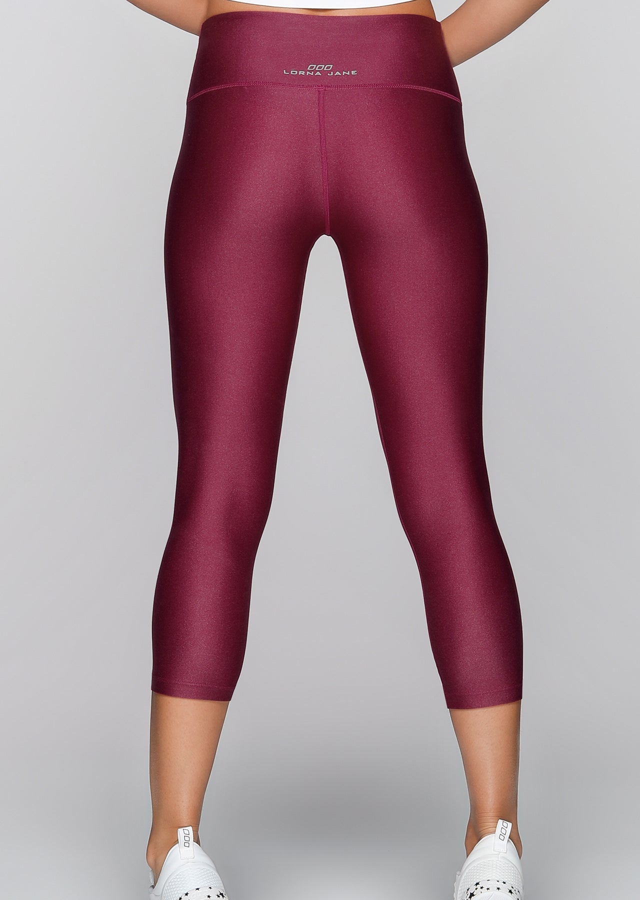 Lorna Jane Awaken Core 7/8 Tight - Cherry Marl