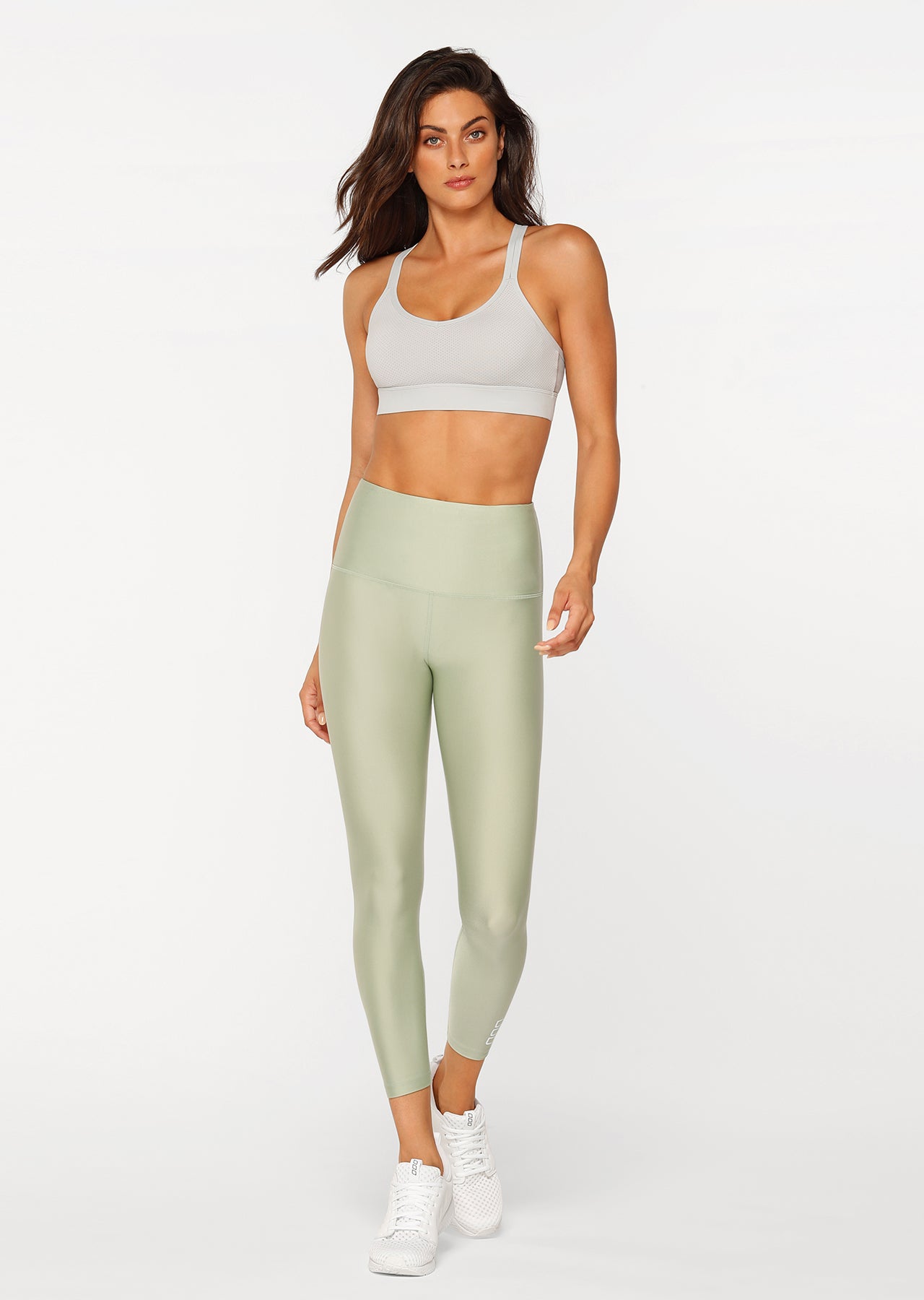 Lorna Jane Awaken Core Ankle Biter Tight - Wild Mint Marl