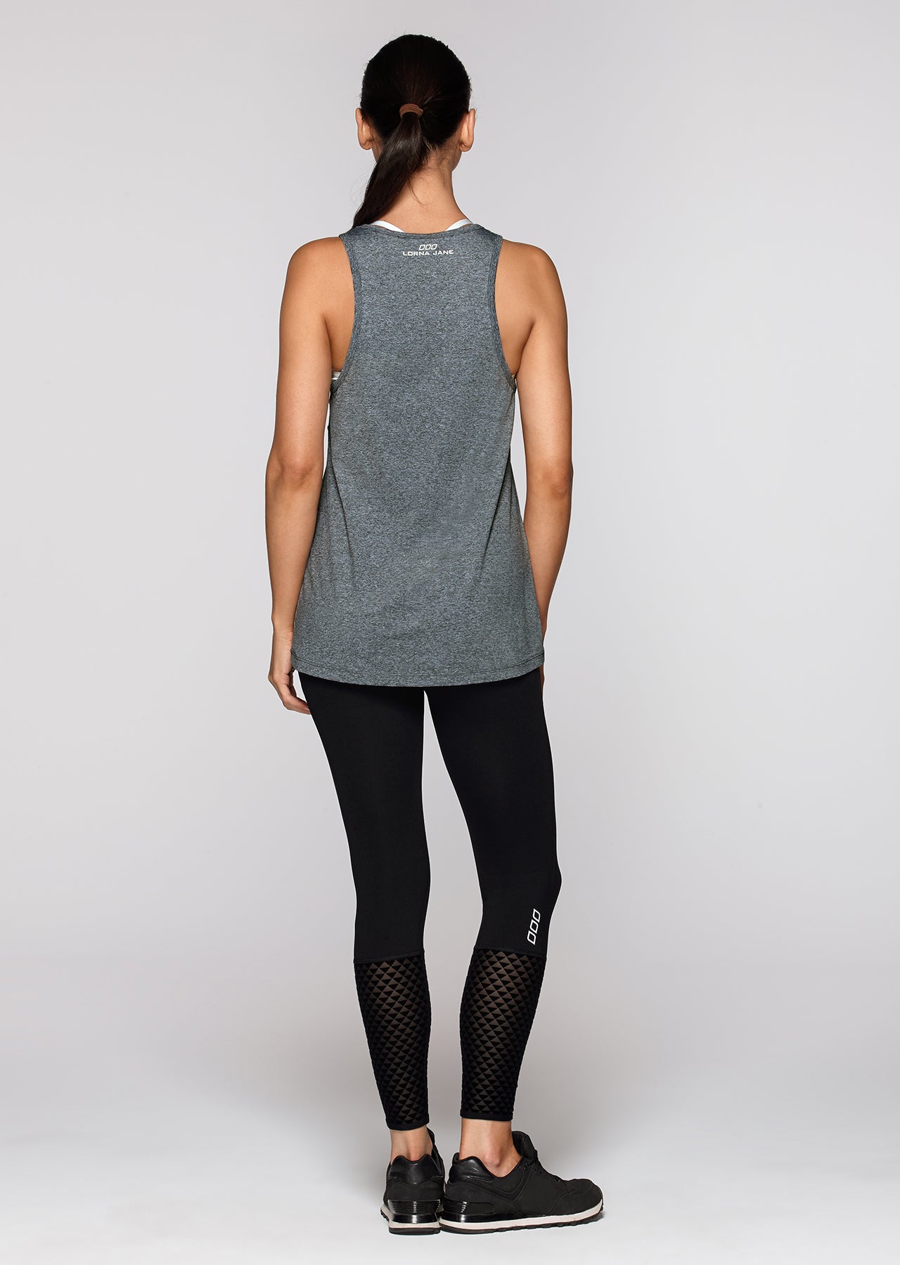 Lorna Jane B Girl Excel Tank - Vapour Marl