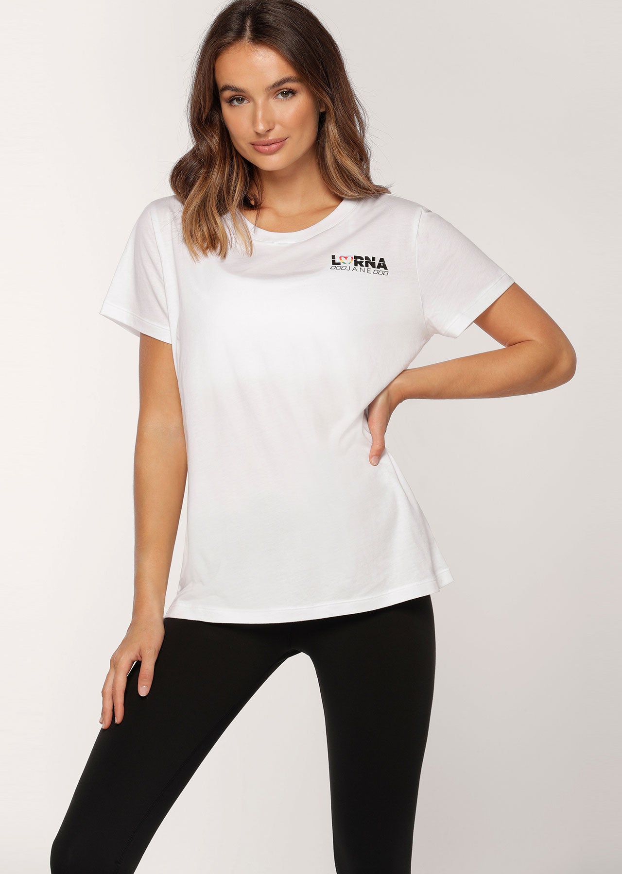 Lorna Jane Babe Tee - White