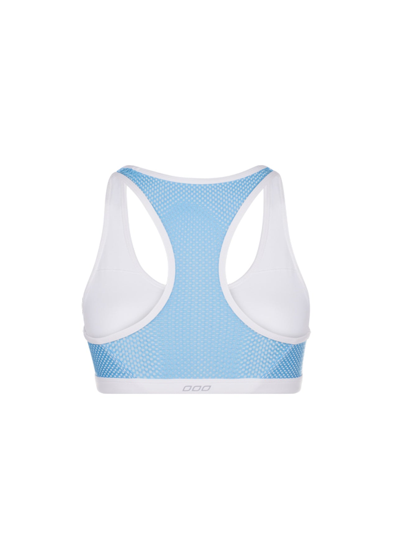 Lorna Jane Bailey Sports Bra - Breeze Blue/White