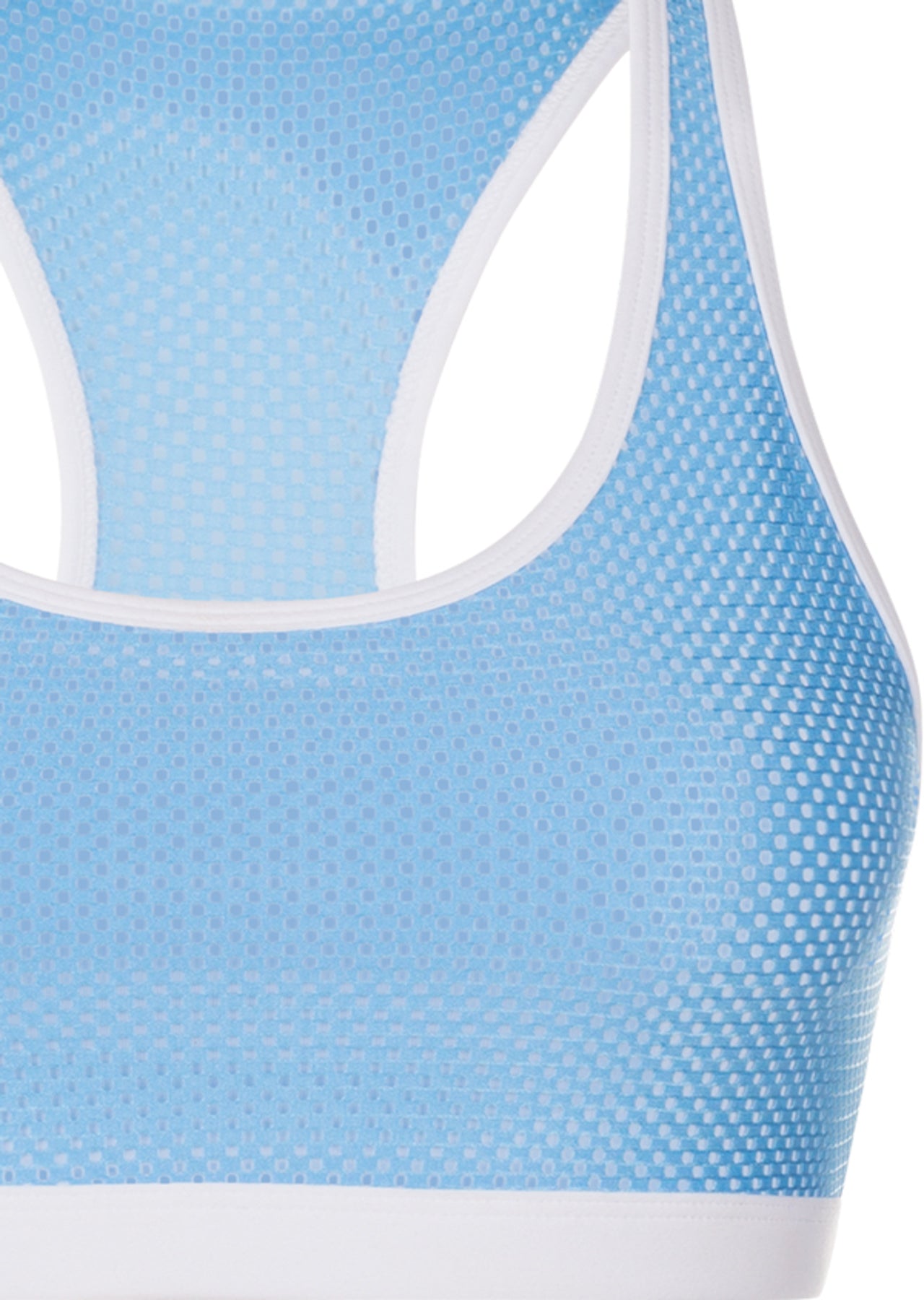 Lorna Jane Bailey Sports Bra - Breeze Blue/White