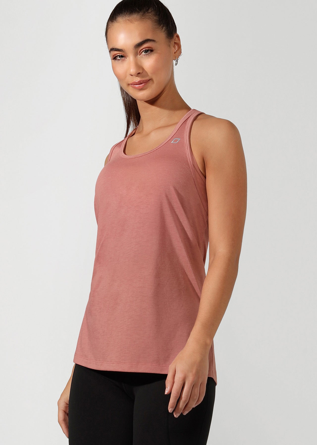 Lorna Jane Balance Lightweight Tank - Powdered Pink