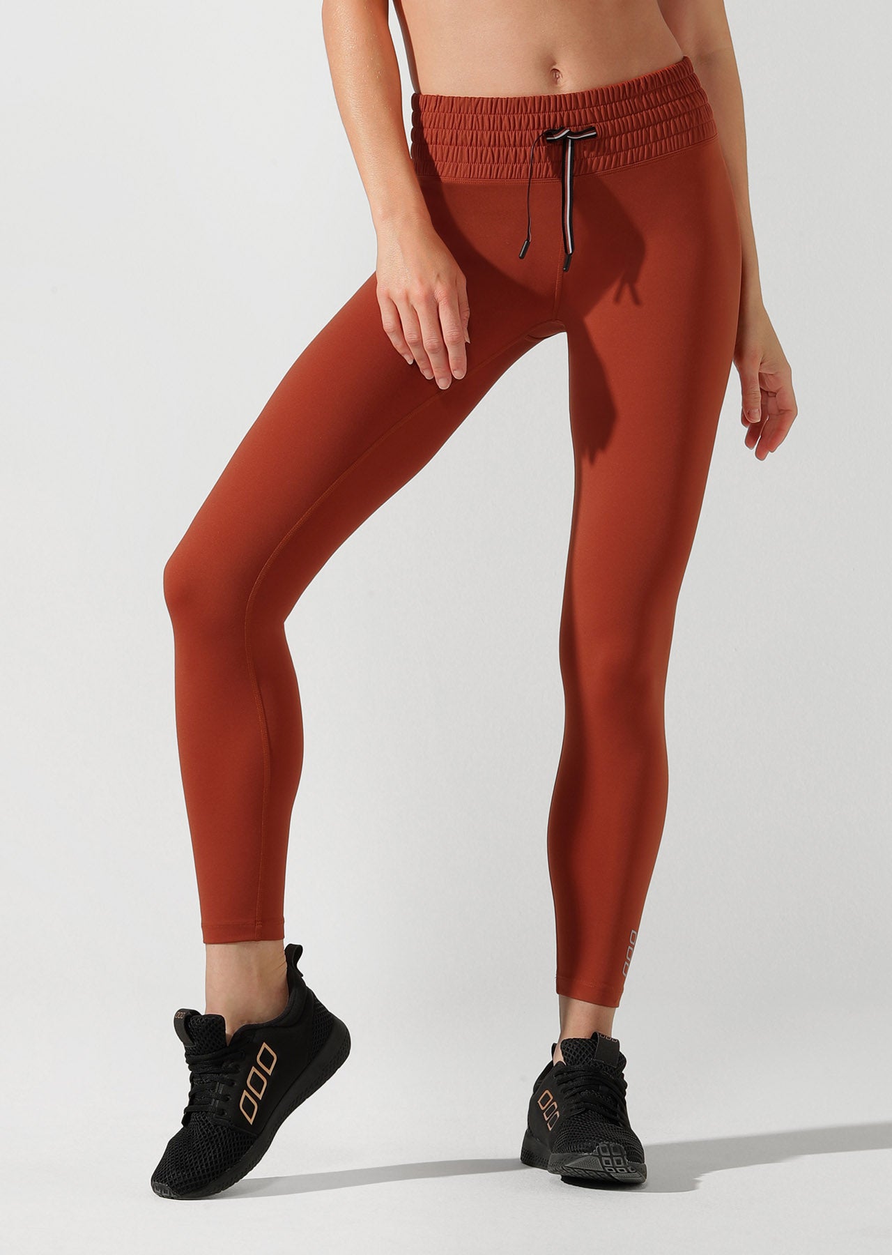 Lorna Jane Balboa Full Length Tight - Dark Rust