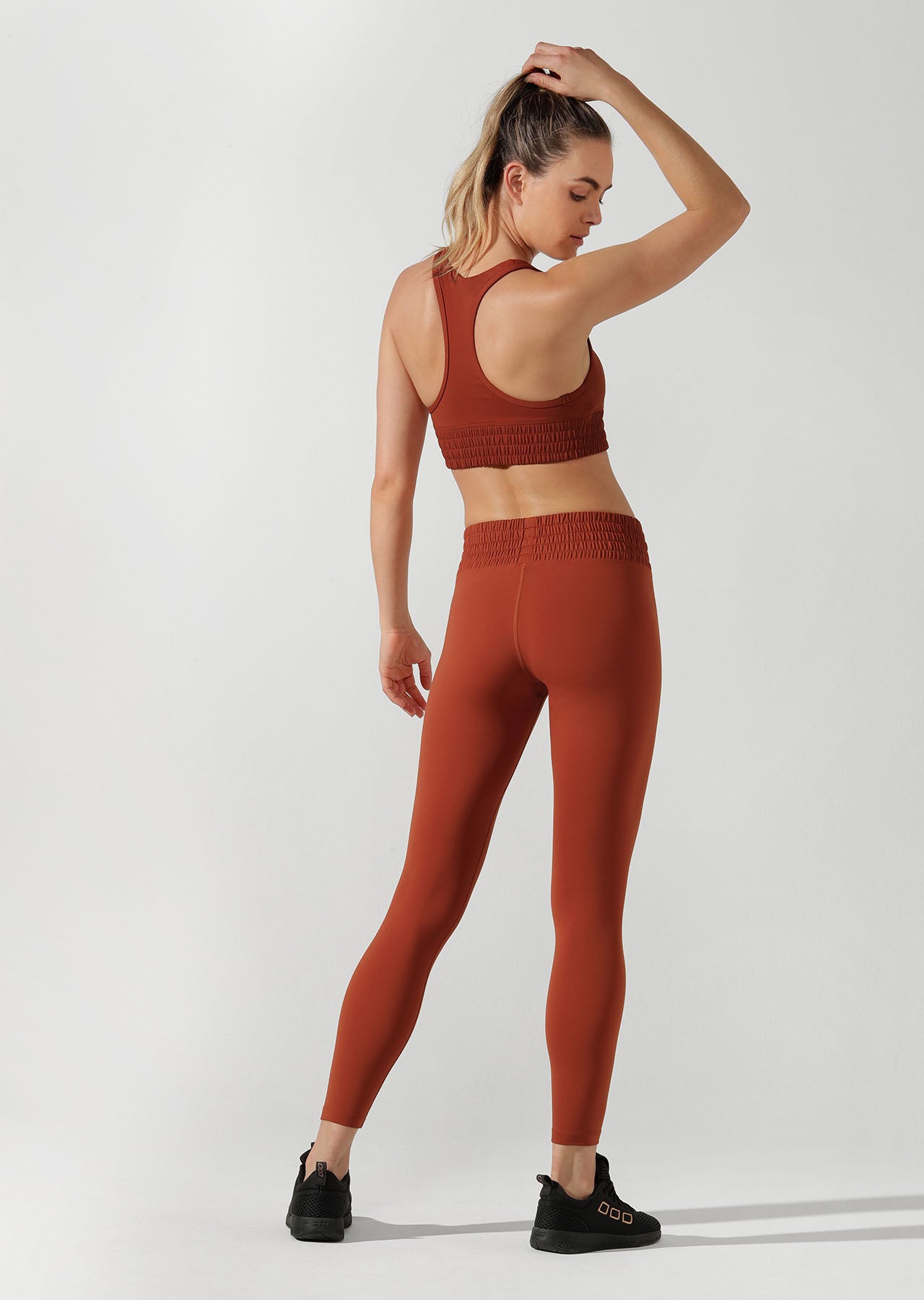 Lorna Jane Balboa Sports Bra - Dark Rust