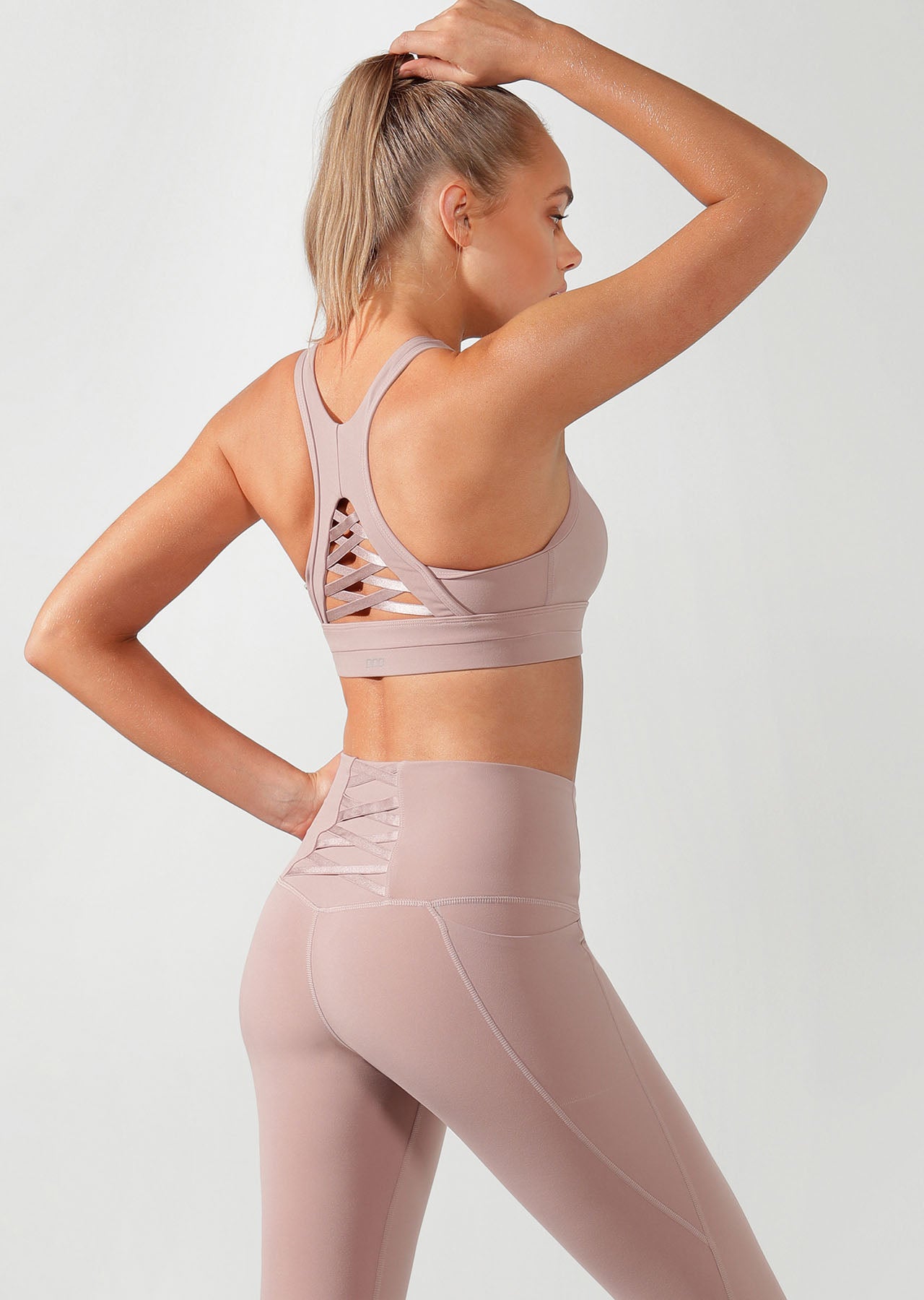 Lorna Jane Ballerina Babe Sports Bra - Dawn