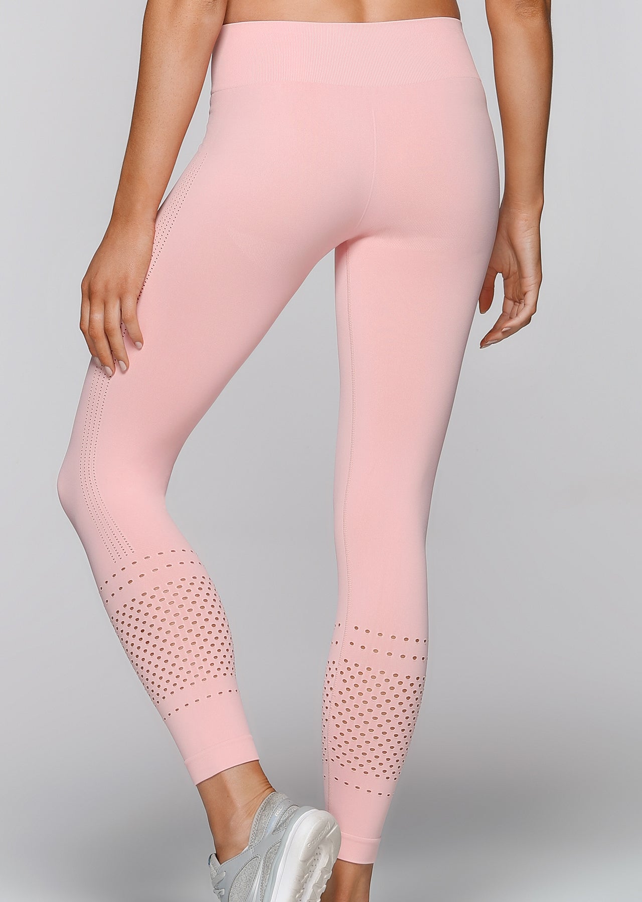 Lorna Jane Ballerina Seamless F/L Tight - Blushed Pink