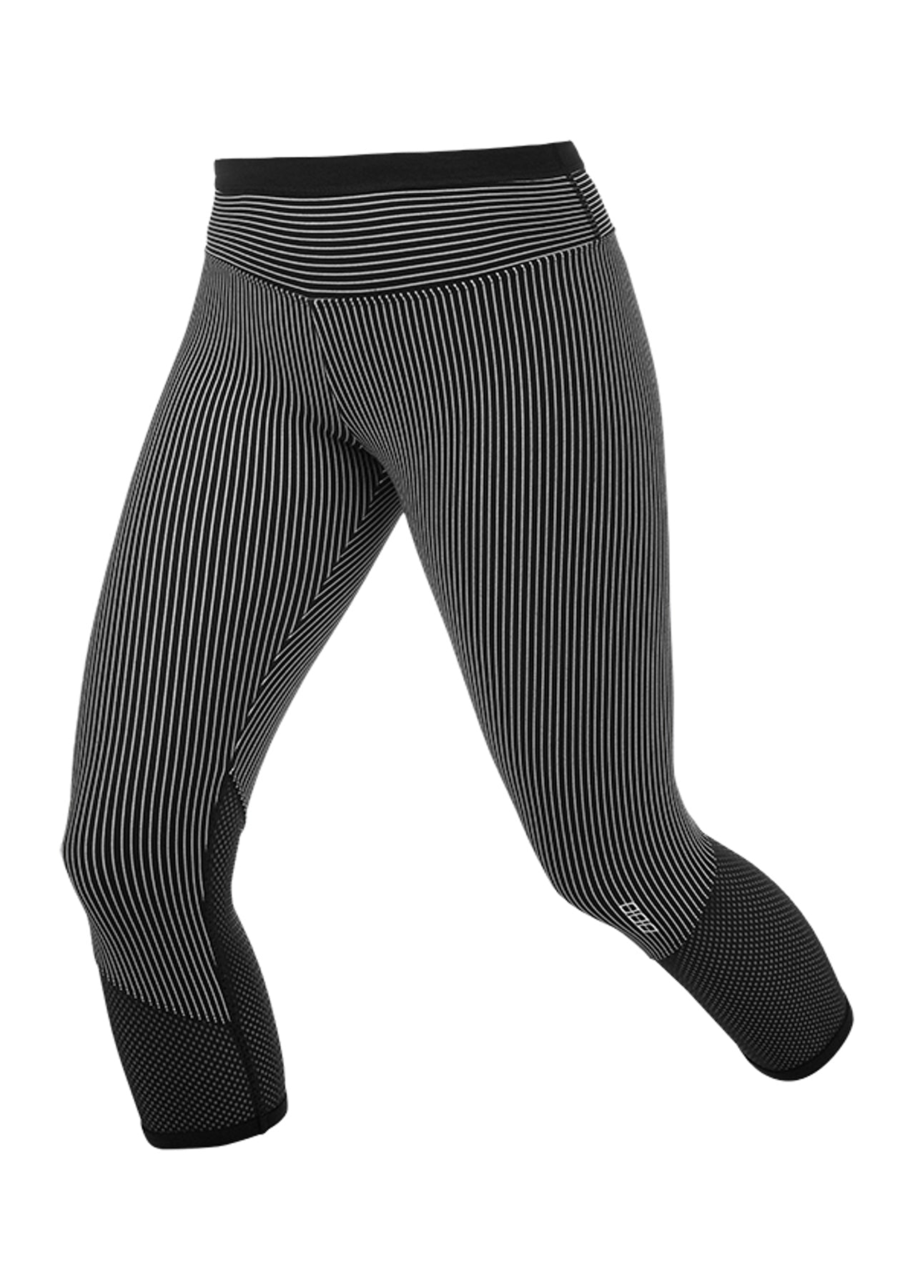 Lorna Jane Bambini 7/8 Tight - Black/White Stripe