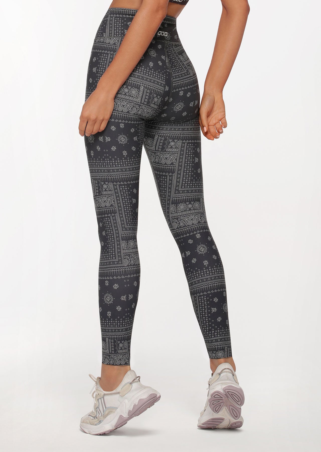 Lorna Jane Bandana Paisley Full Length Leggings - Bandana Paisley Print