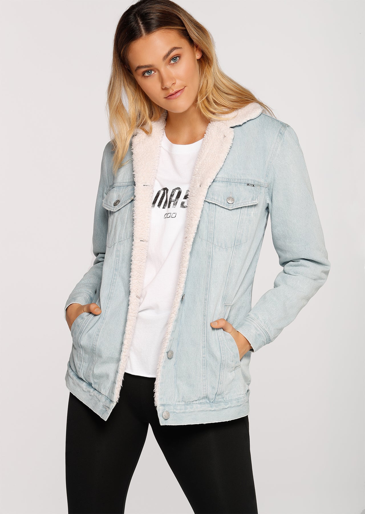 Lorna Jane Bandit Denim Jacket - Denim