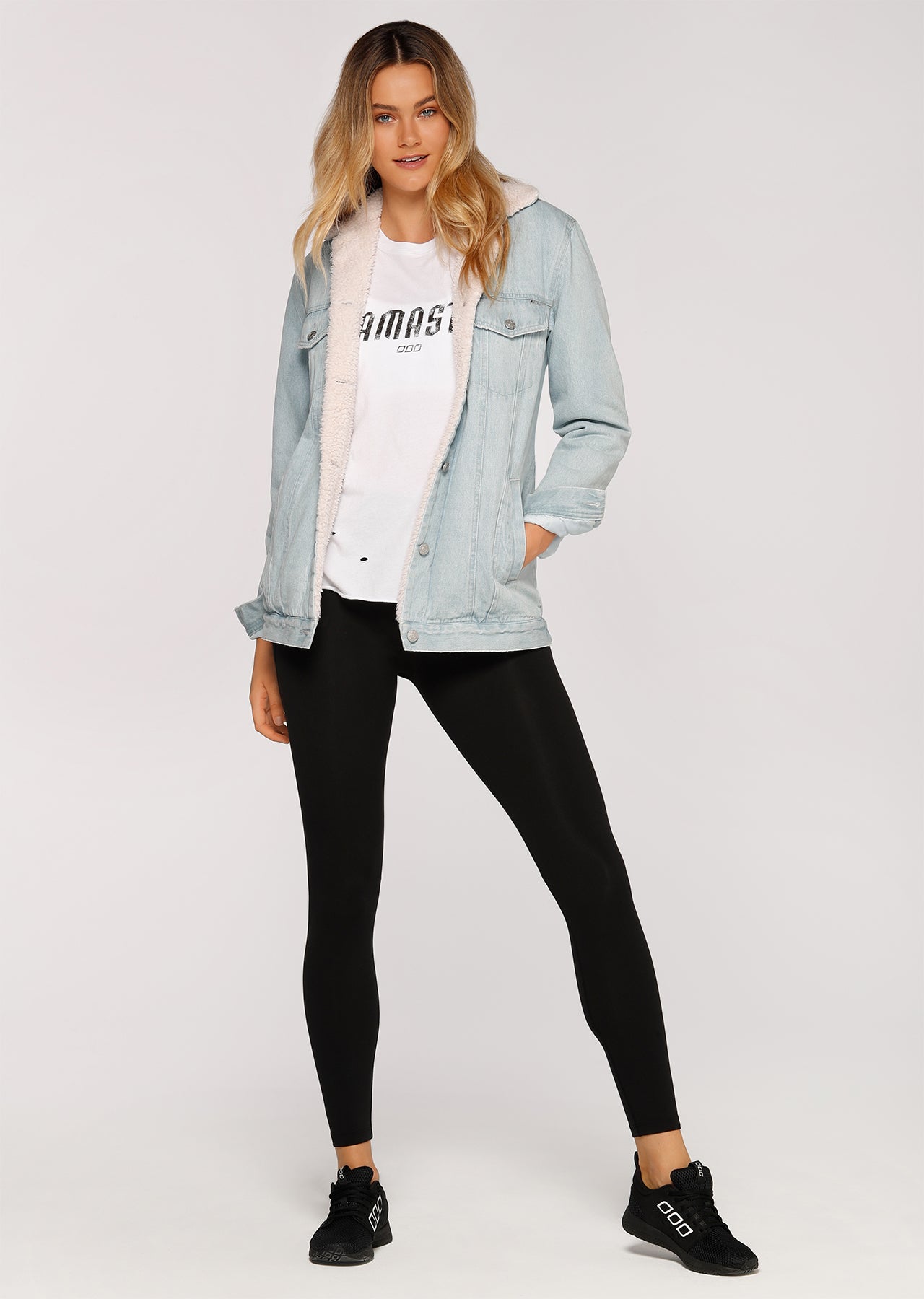 Lorna Jane Bandit Denim Jacket - Denim