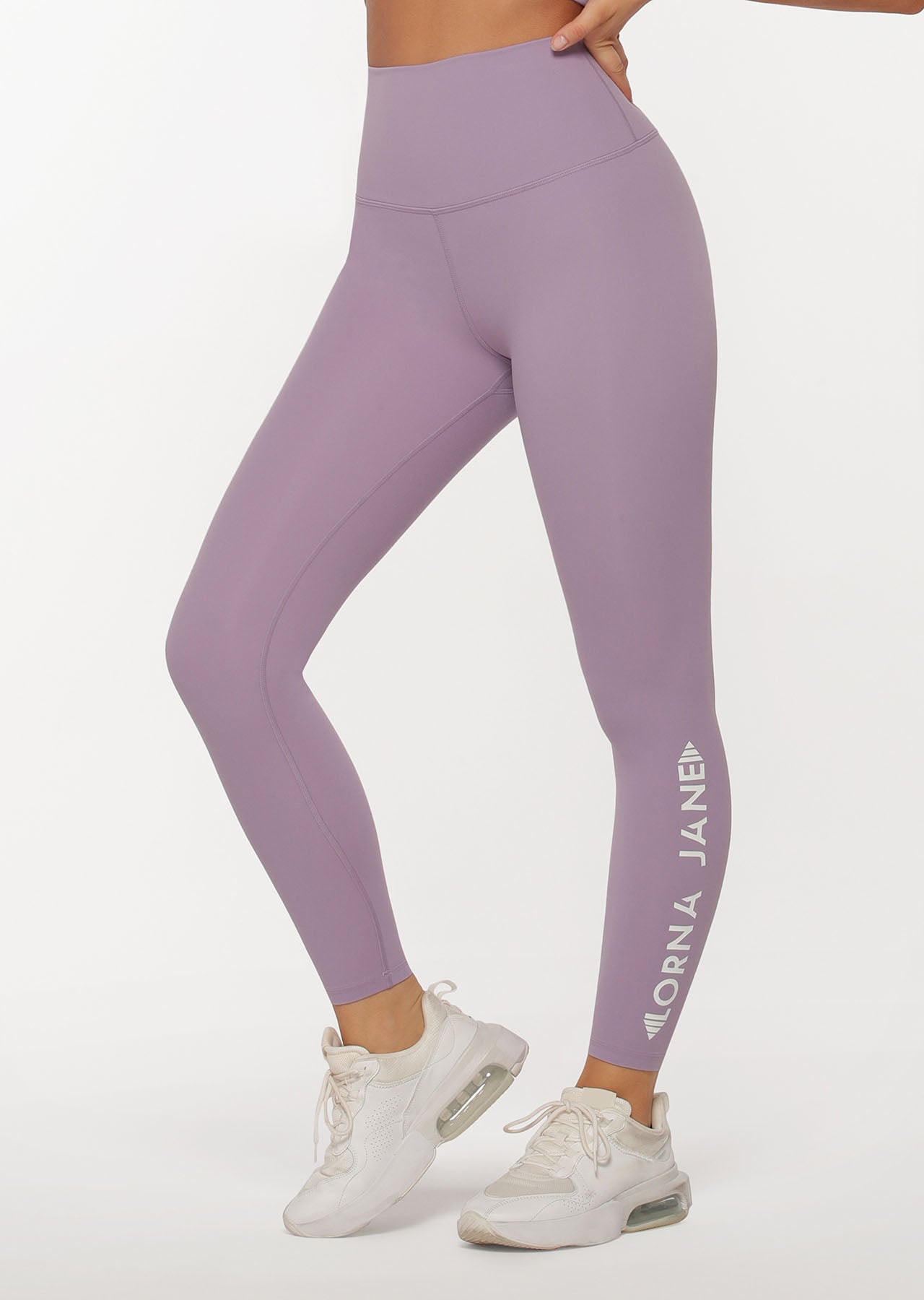 Lorna Jane Bare Minimum Ankle Biter Leggings - Dusted Violet