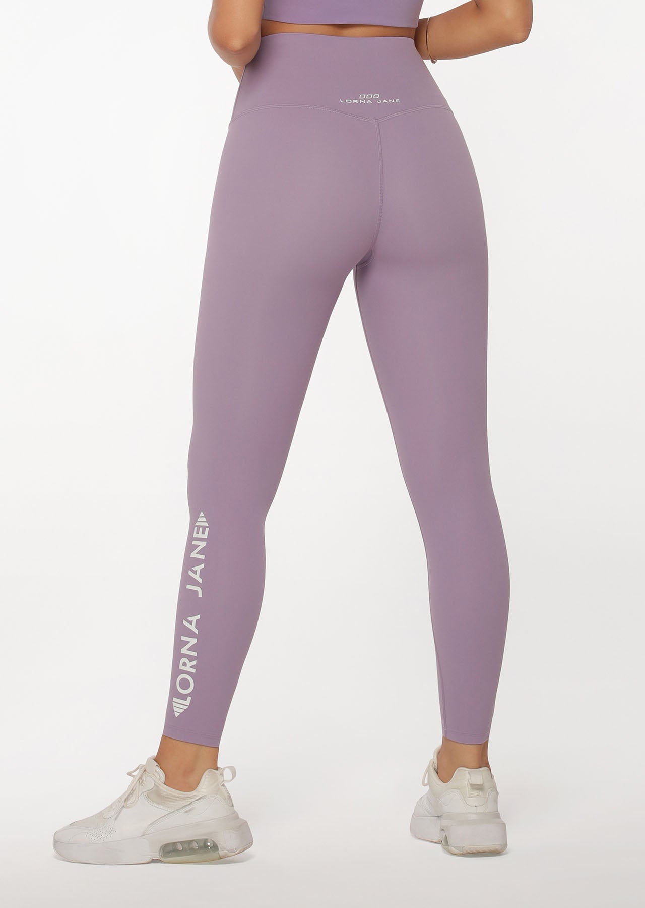 Lorna Jane Bare Minimum Ankle Biter Leggings - Dusted Violet