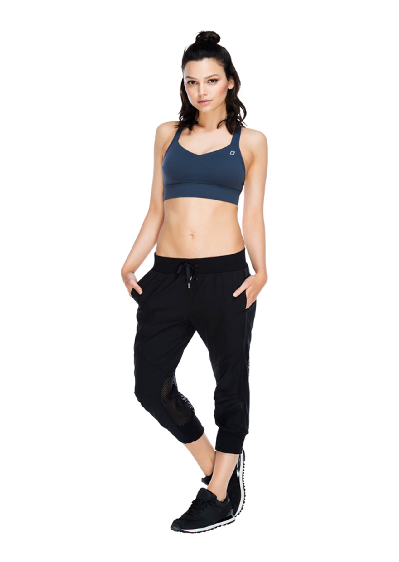 Lorna Jane Barre Active 3/4 Pant - Black